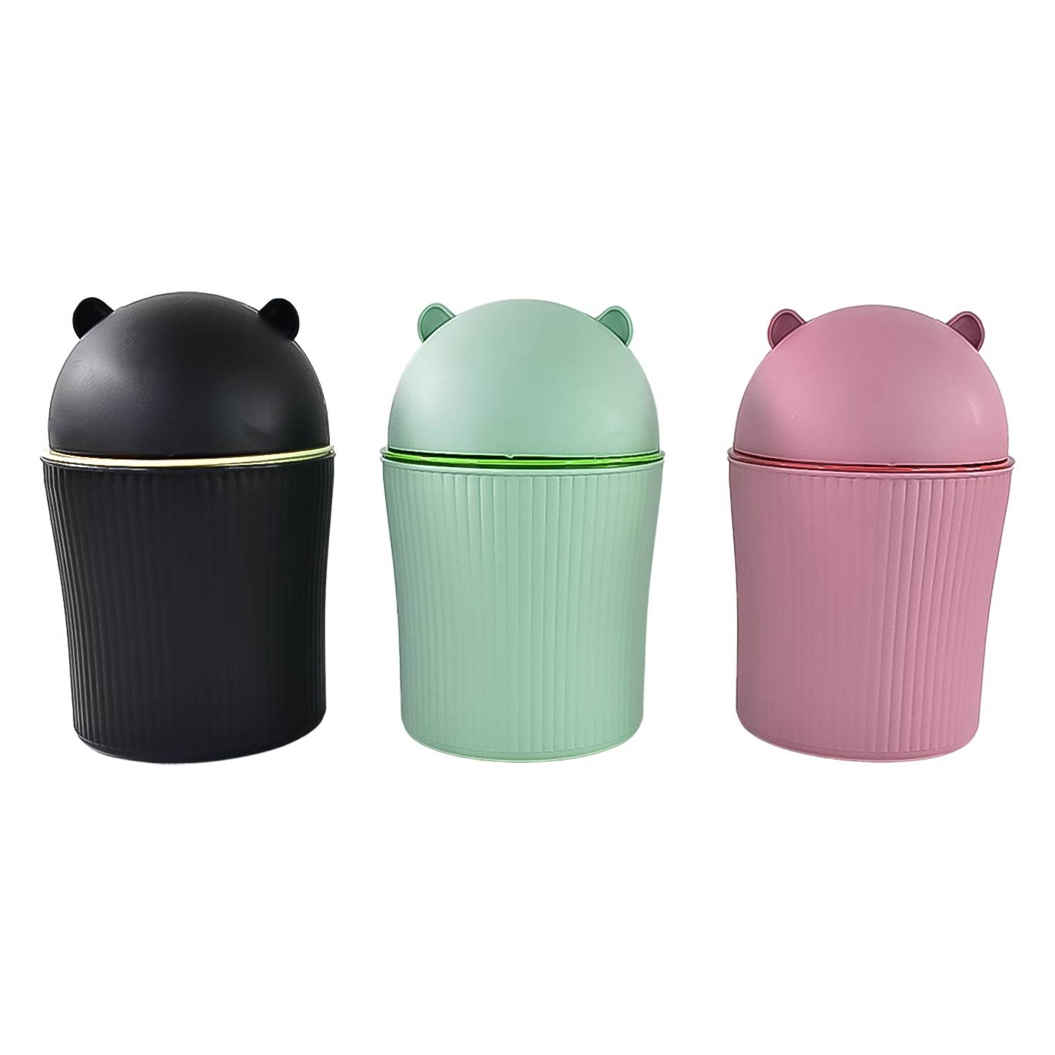 Apex Mini Tabletop Dustbin (1 Pc 1200 Ml Mix Color) - 9XShoppy