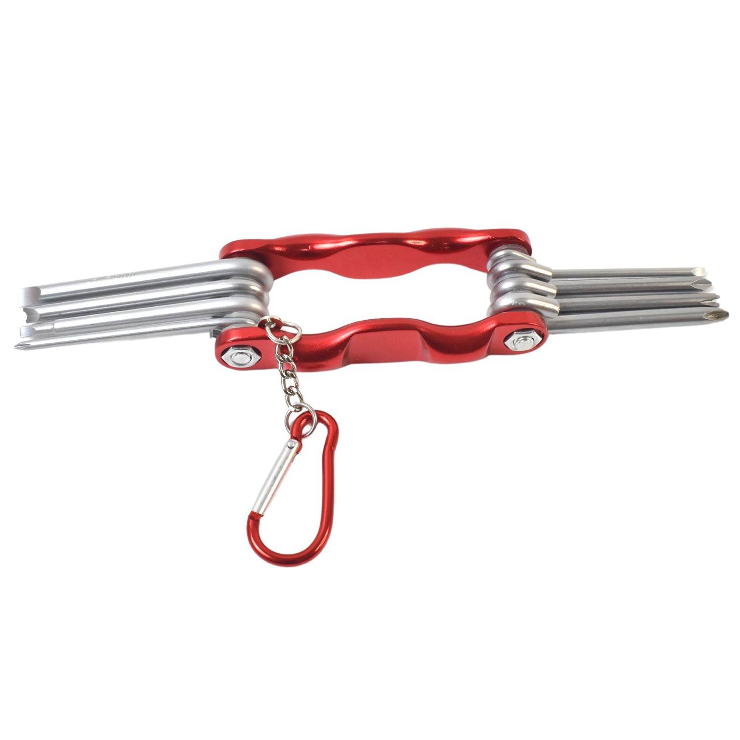Portable 8 In 1 Multifunctional Cycling Bike Repair Tool Set Wrench Screwdriver Tools - 9XShoppy
