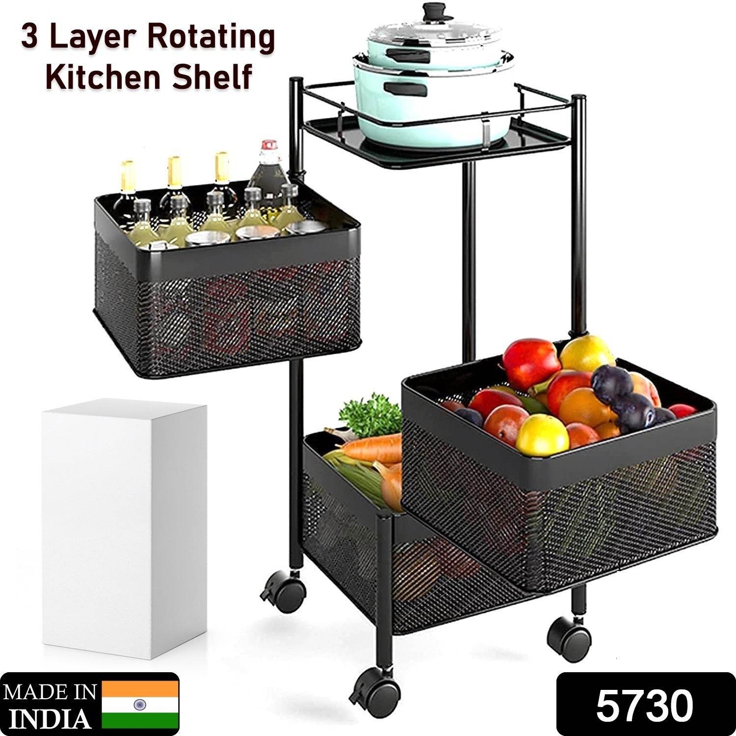 Metal High Qaulity Kitchen Trolley Kitchen Organizer - 9XShoppy