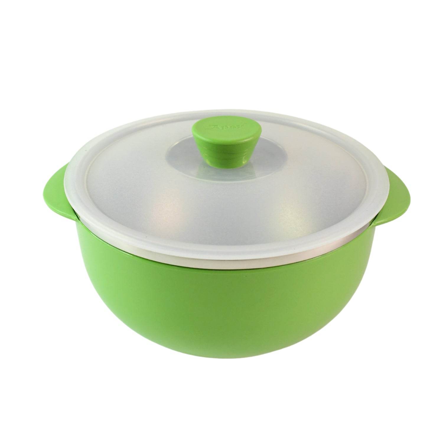 Apex 2200ml Microwave-safe Plastic Serving Bowl With Lid (1 Pc) - 9XShoppy
