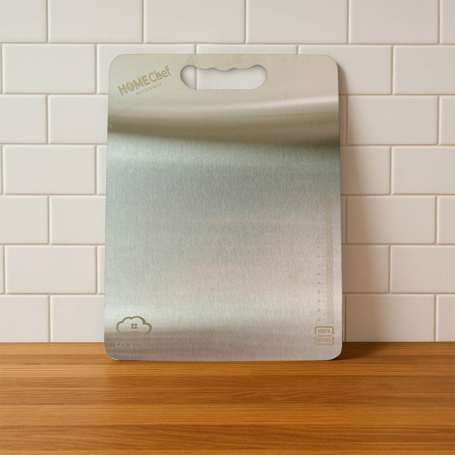 Premium Stainless Steel Cutting Board 229mm X 330mm (1 Pc) - 9XShoppy
