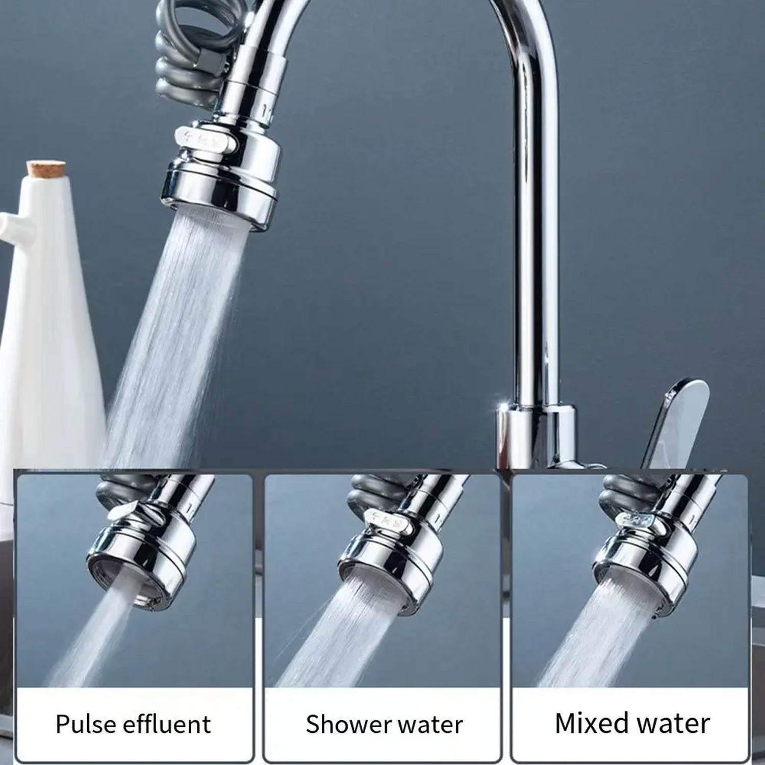 Water Faucet Extender Kitchen Faucet Sprayer Kitchen Sink Accessories Tools (1 Pc) - 9XShoppy