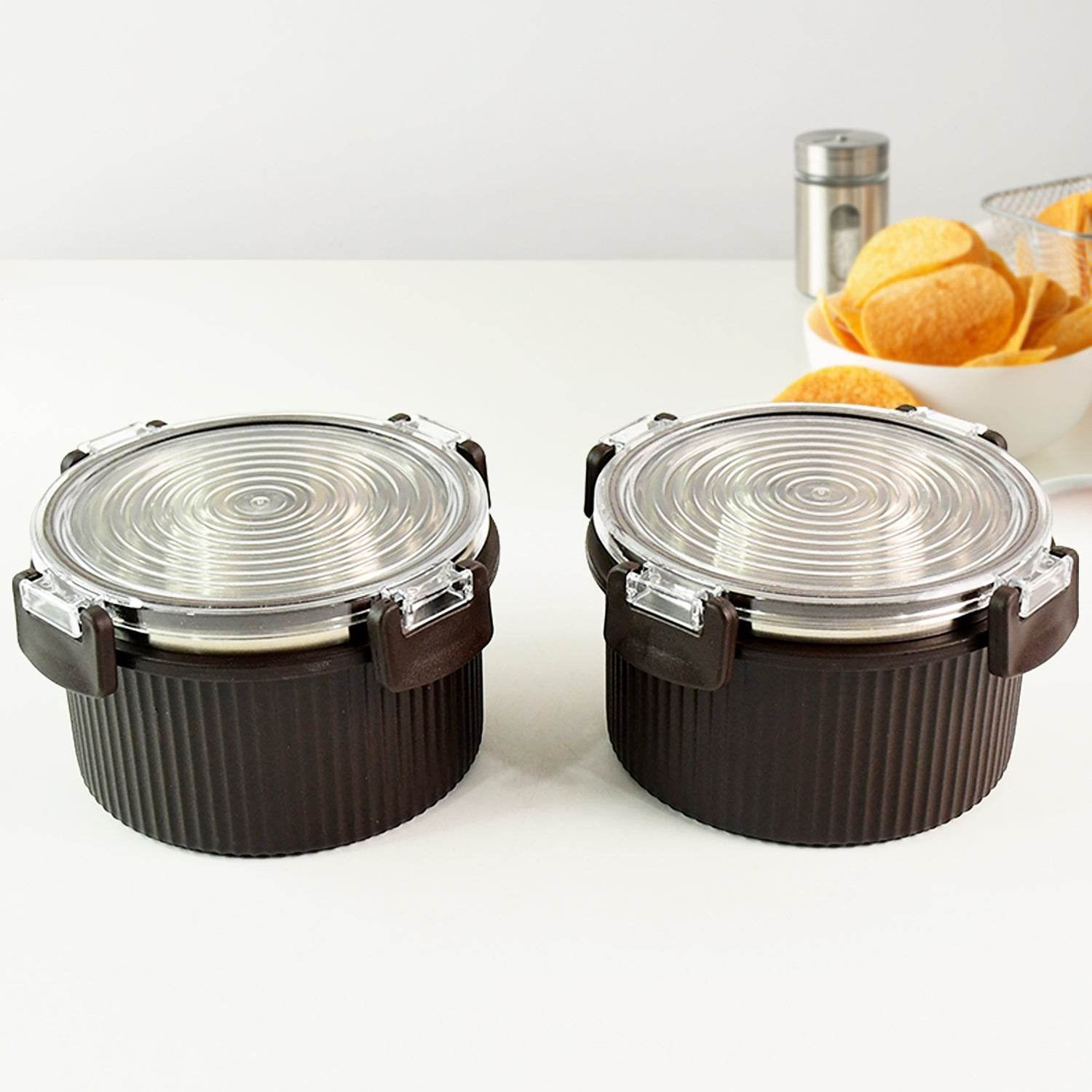 Apex Rustic Jar Set 2 Pcs 450ml Each Approx - 9XShoppy