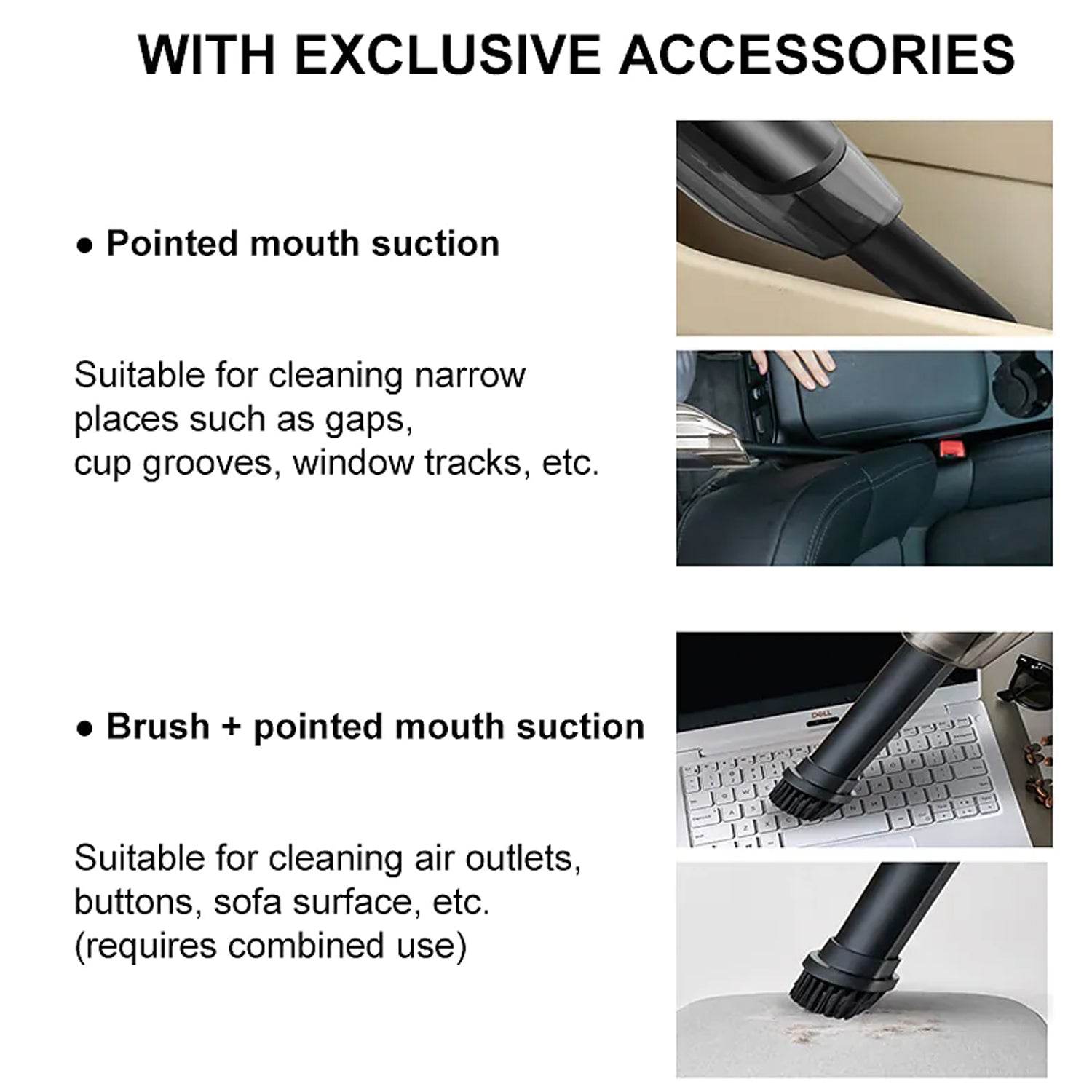 6325 Portable Vacuum Cleaner Wireless Usb High Power Strong Suction Handheld Vacuum Cleaner For Home Cars - 9XShoppy