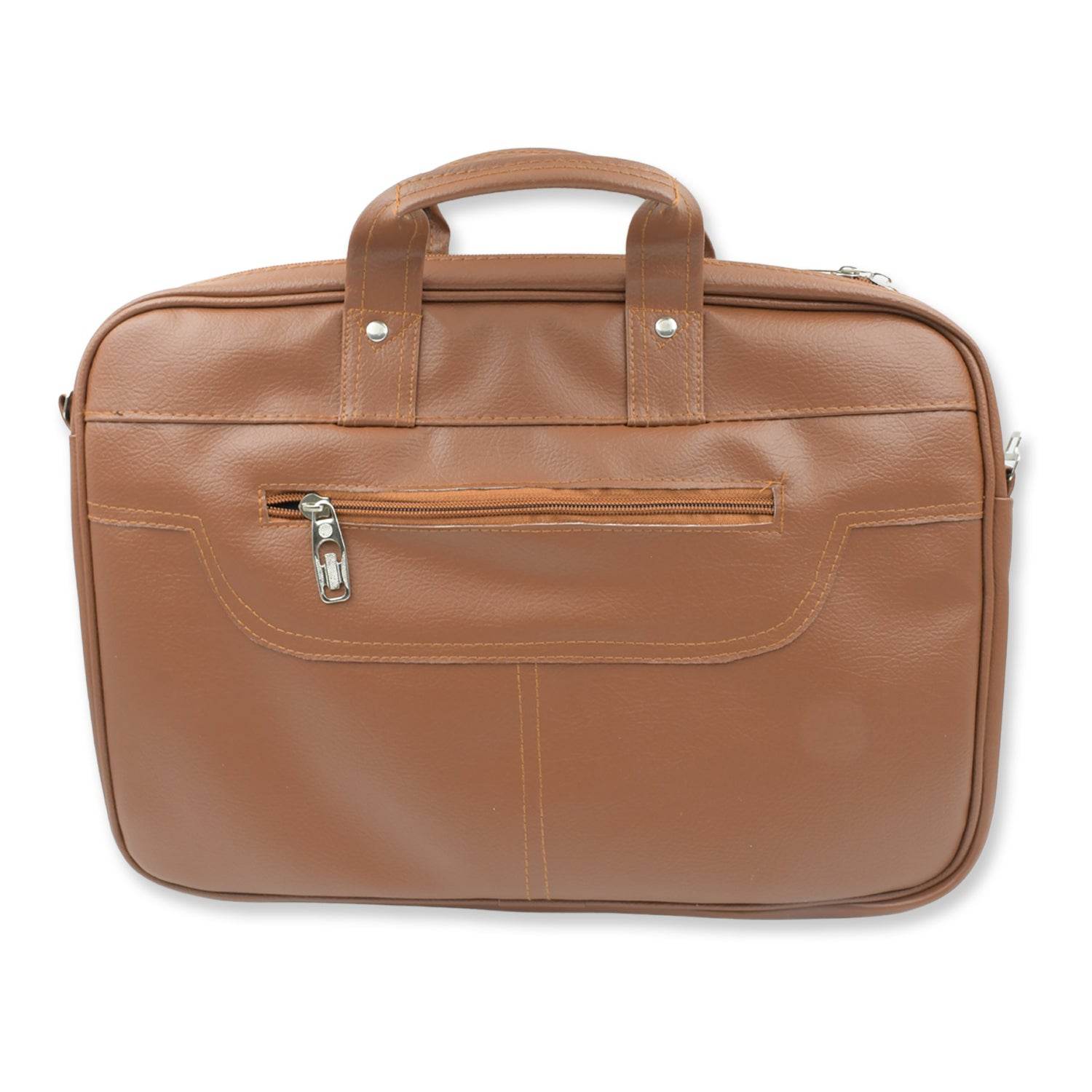 Office Laptop Bag Faux Leather Executive Formal - 9XShoppy