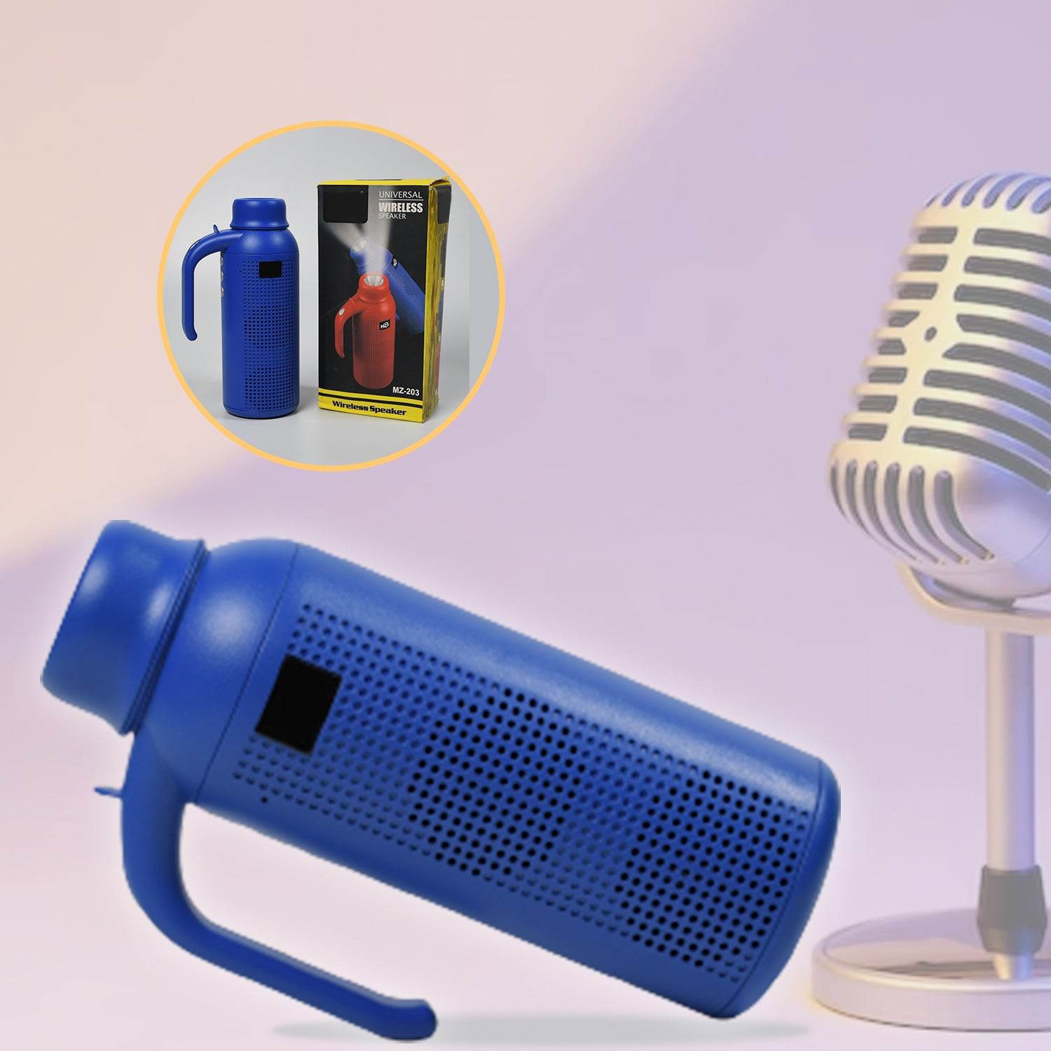 Smart Bluetooth Speaker With Torch Light - 9XShoppy