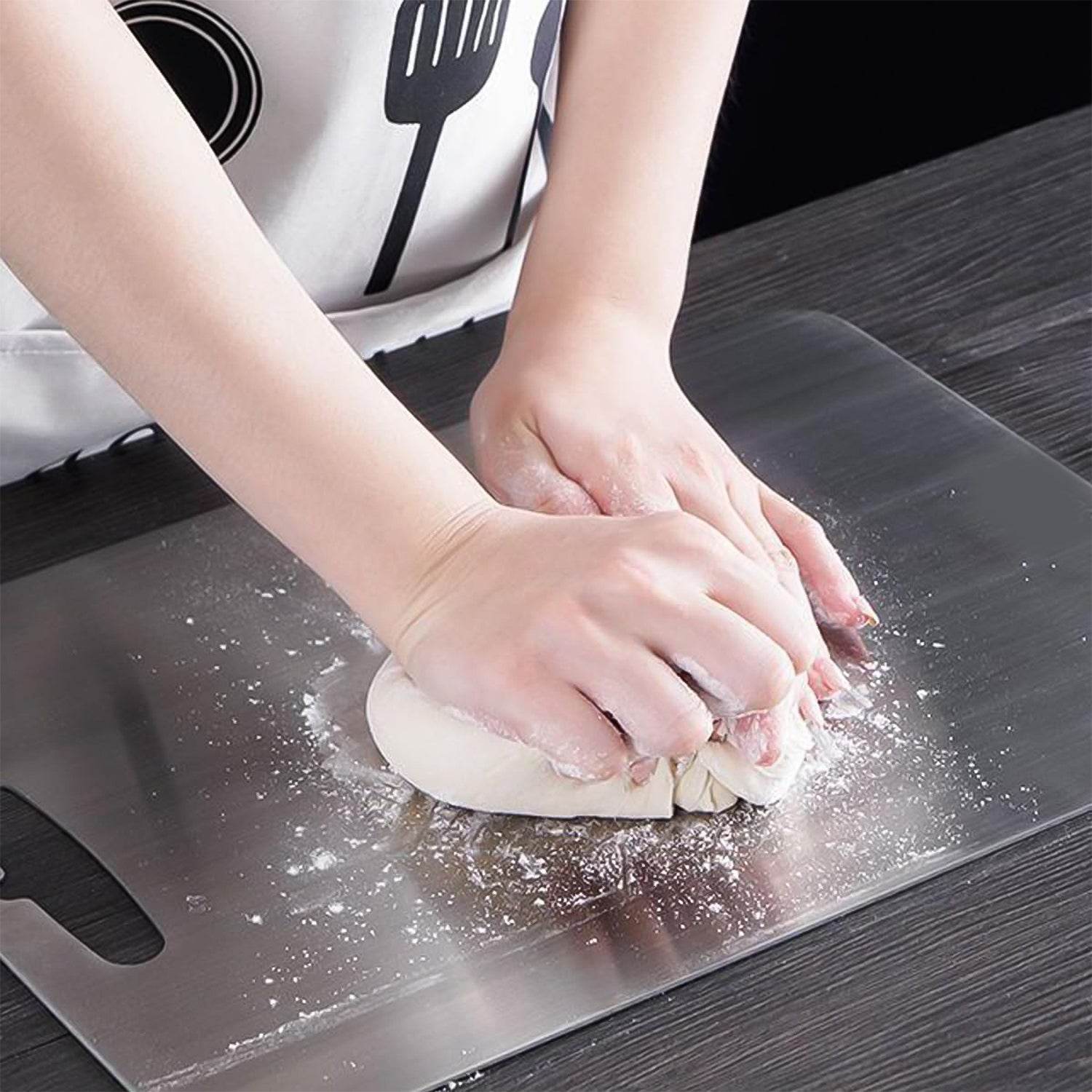 Stainless Steel Vegetable Fruit Cutting Chopping Board (3120 Cm 1 Pc) - 9XShoppy