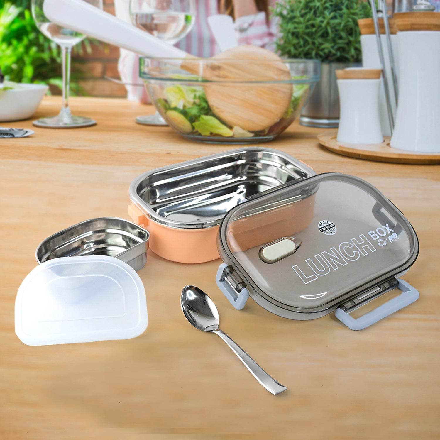 Home Chef Premium Leak-proof Lunch Box - 9XShoppy