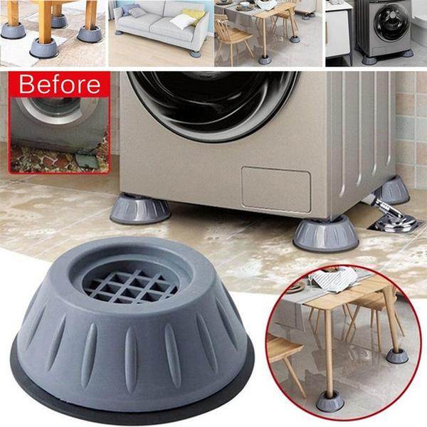 Washer Dryer Anti Vibration Pads With Suction Cup Feet - 9XShoppy