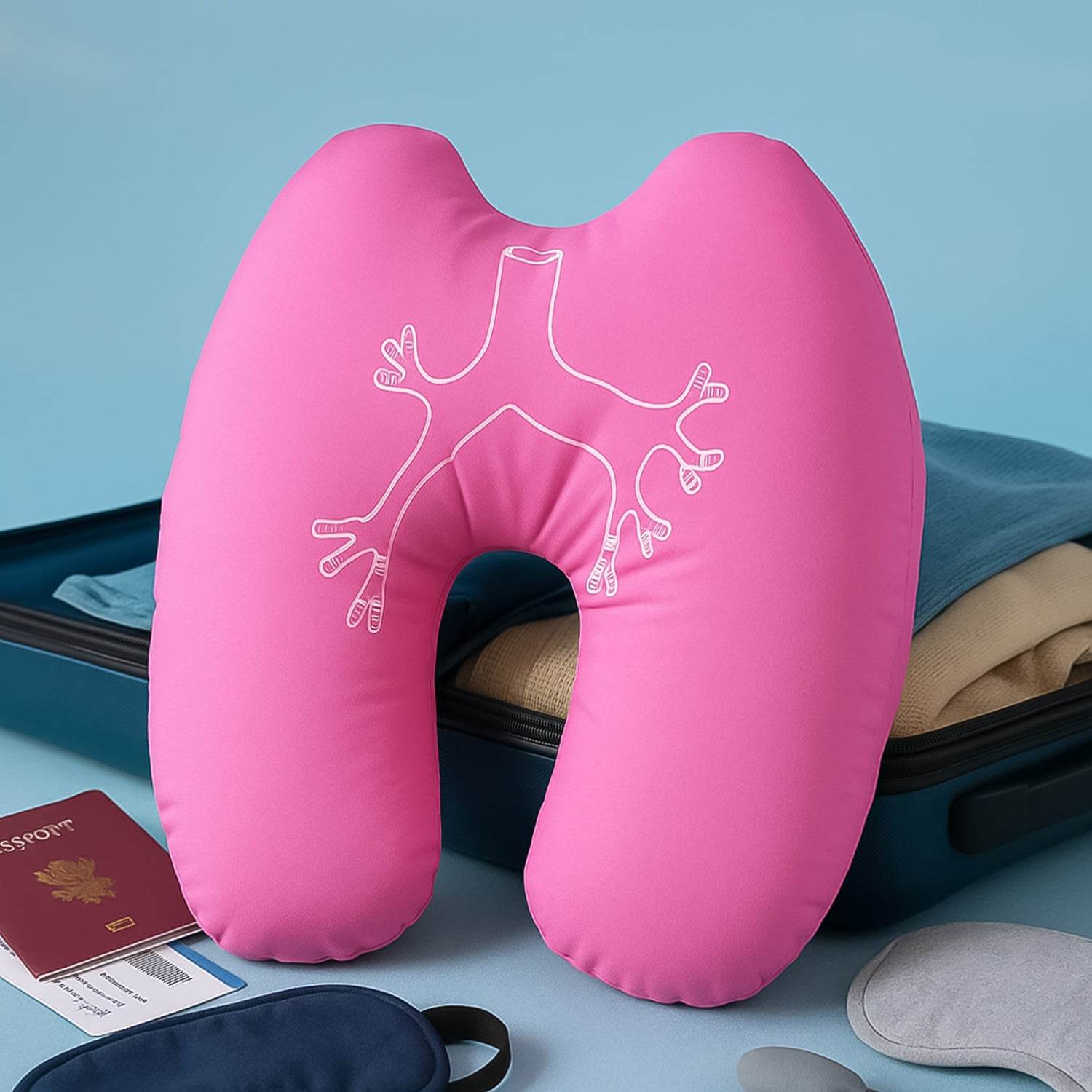 U-shape Neck Travel Pillow (1 Pc) - 9XShoppy