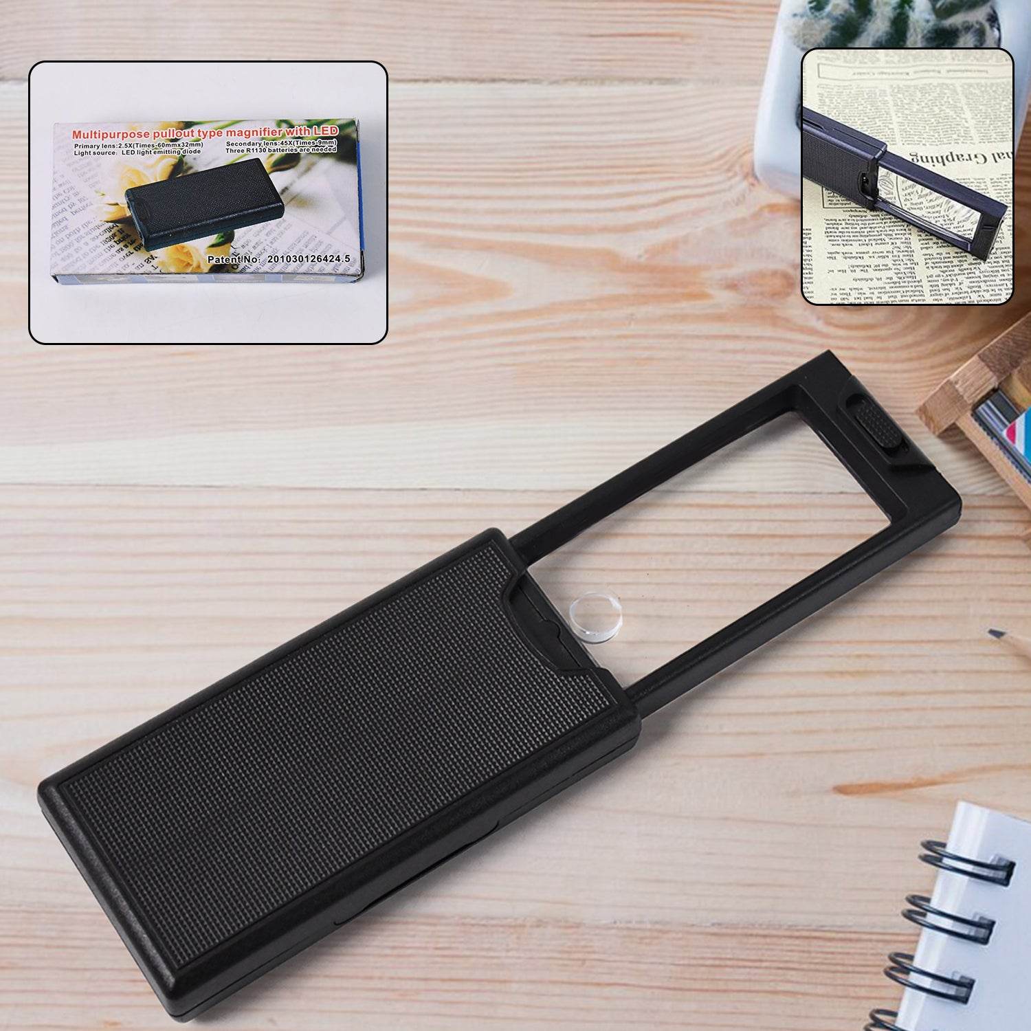 Multipurpose Extendable Magnifier With Led Magnifier (1 Pc) - 9XShoppy