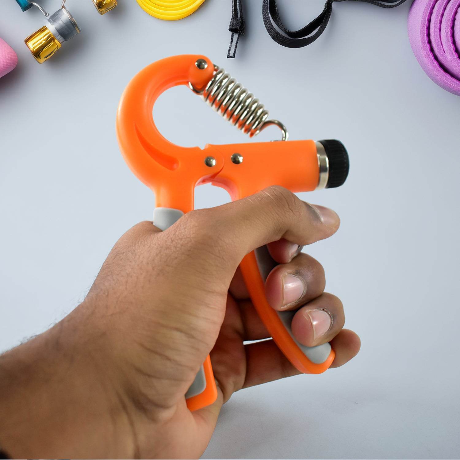 Adjustable Hand Grip Strengthener 5kg To 60kg Resistance (1 Pc) - 9XShoppy