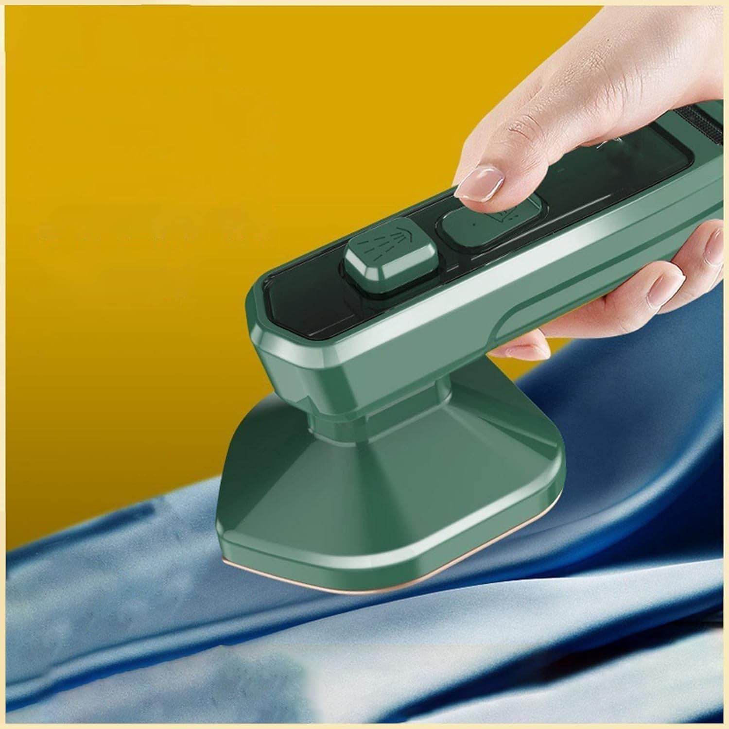 Mini Portable Handheld Steam Iron – Travel Garment Steamer - 9XShoppy