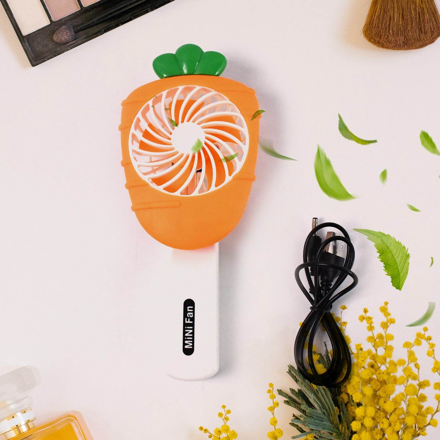 Rechargeable Handheld Mini Fan (Battery Not Included Mix Color) - 9XShoppy