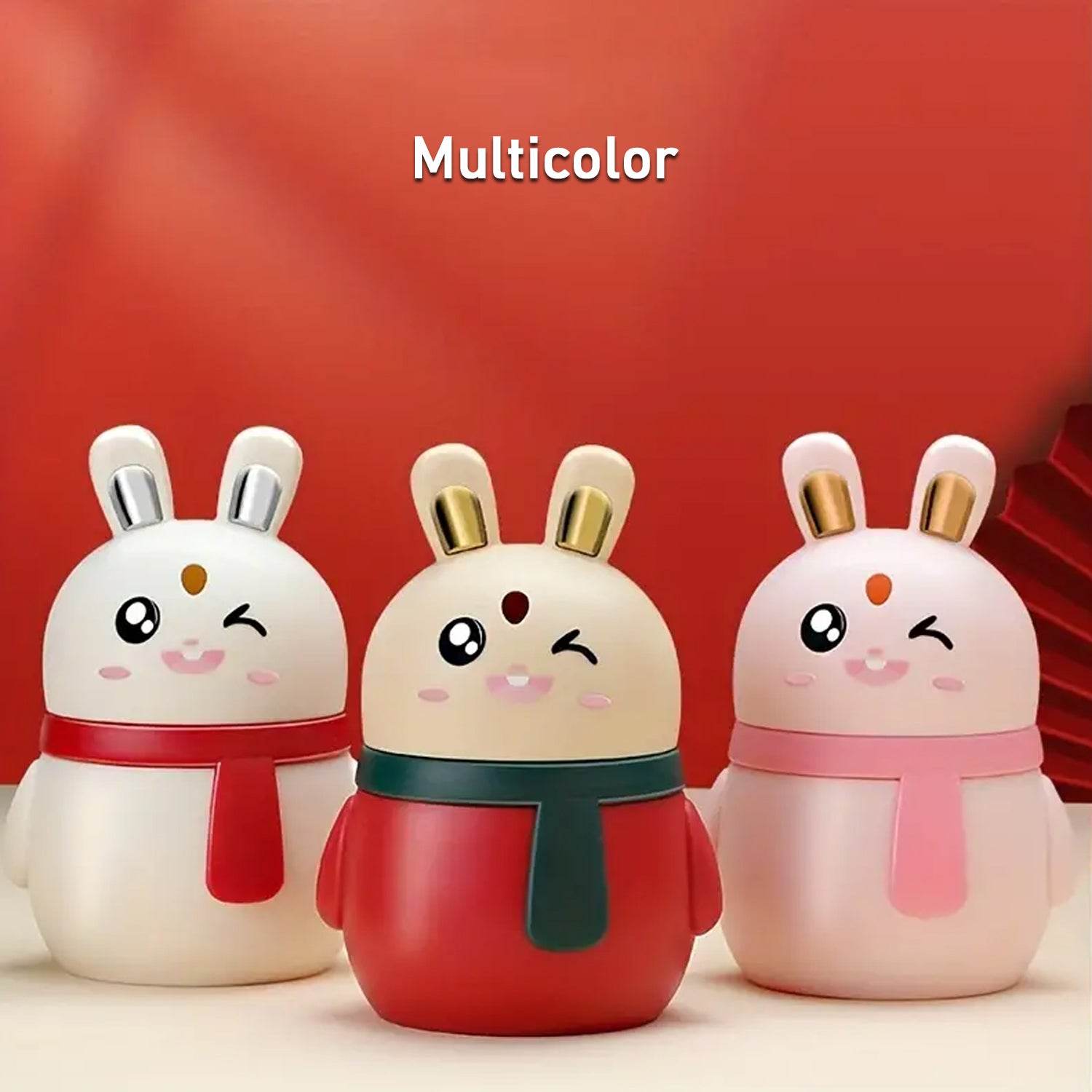8842 Rabbit Shape Toothpick Dispenser Pressing Small Size Accessory Durable Red Home Garden Kitchen Dining Bar Kitchen Storage Organization Racks Holders Dining Room Table Decoration (1 Pc ) - 9XShoppy