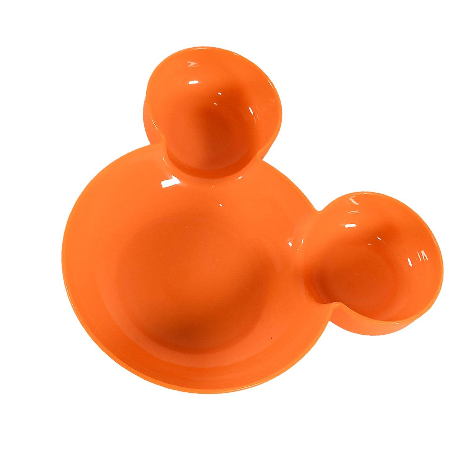 5624 Mickey Mouse Shape Plates For Kids Bpa Free Unbreakable Childrens Food Plate Kids Bowl Fruit Plate Baby Cartoon Bowl Plate Tableware (1 Pc) - 9XShoppy