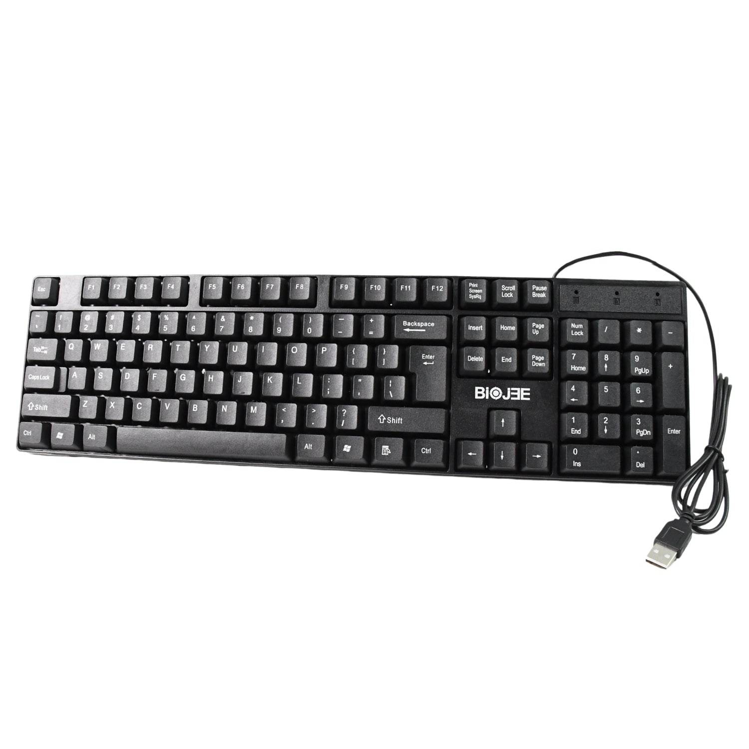 Wired Usb Keyboard 104 Keys (1 Pc) - 9XShoppy