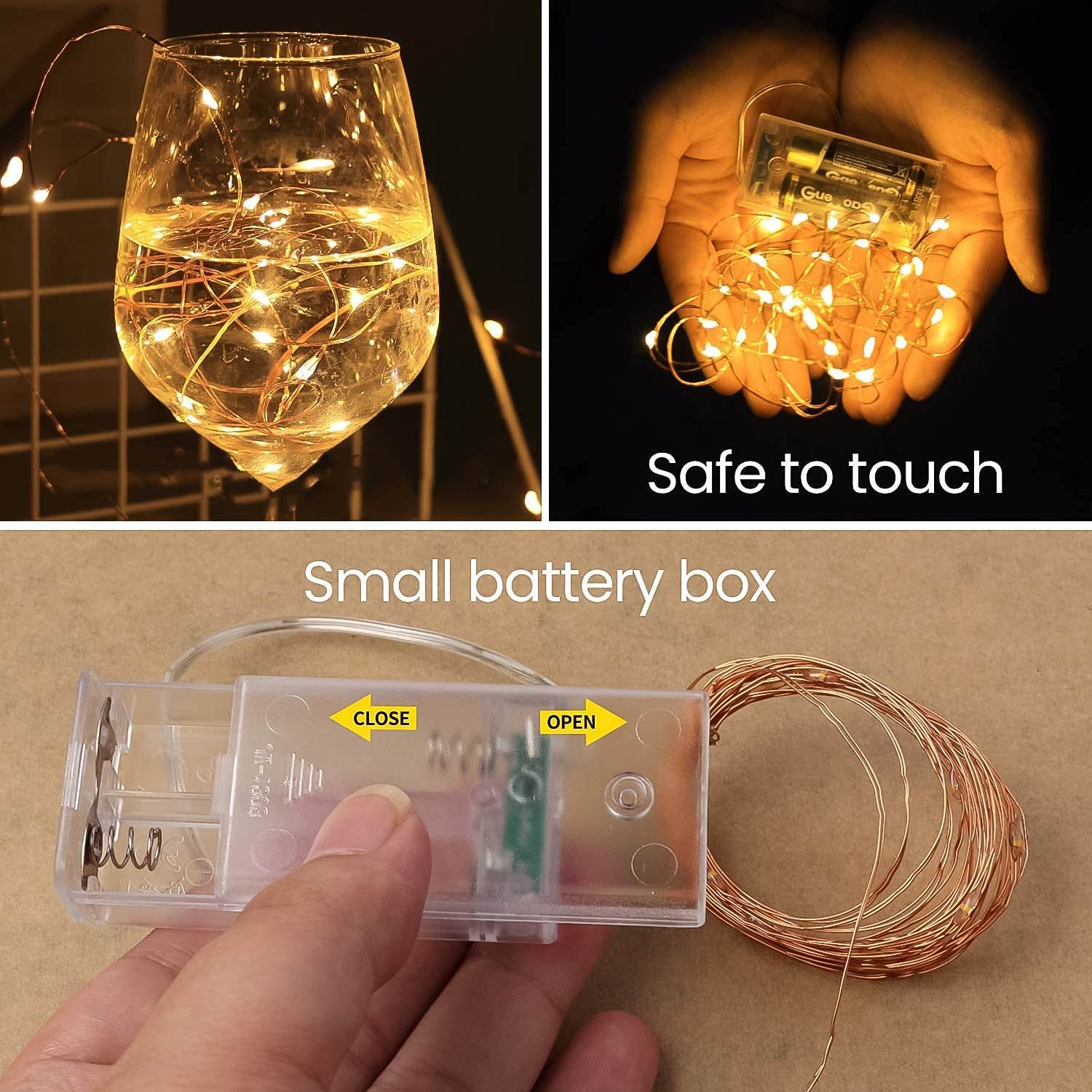 Led Flexible Wire Waterproof Lights For Party (2aa Battery Operated Battery Not Included) - 9XShoppy