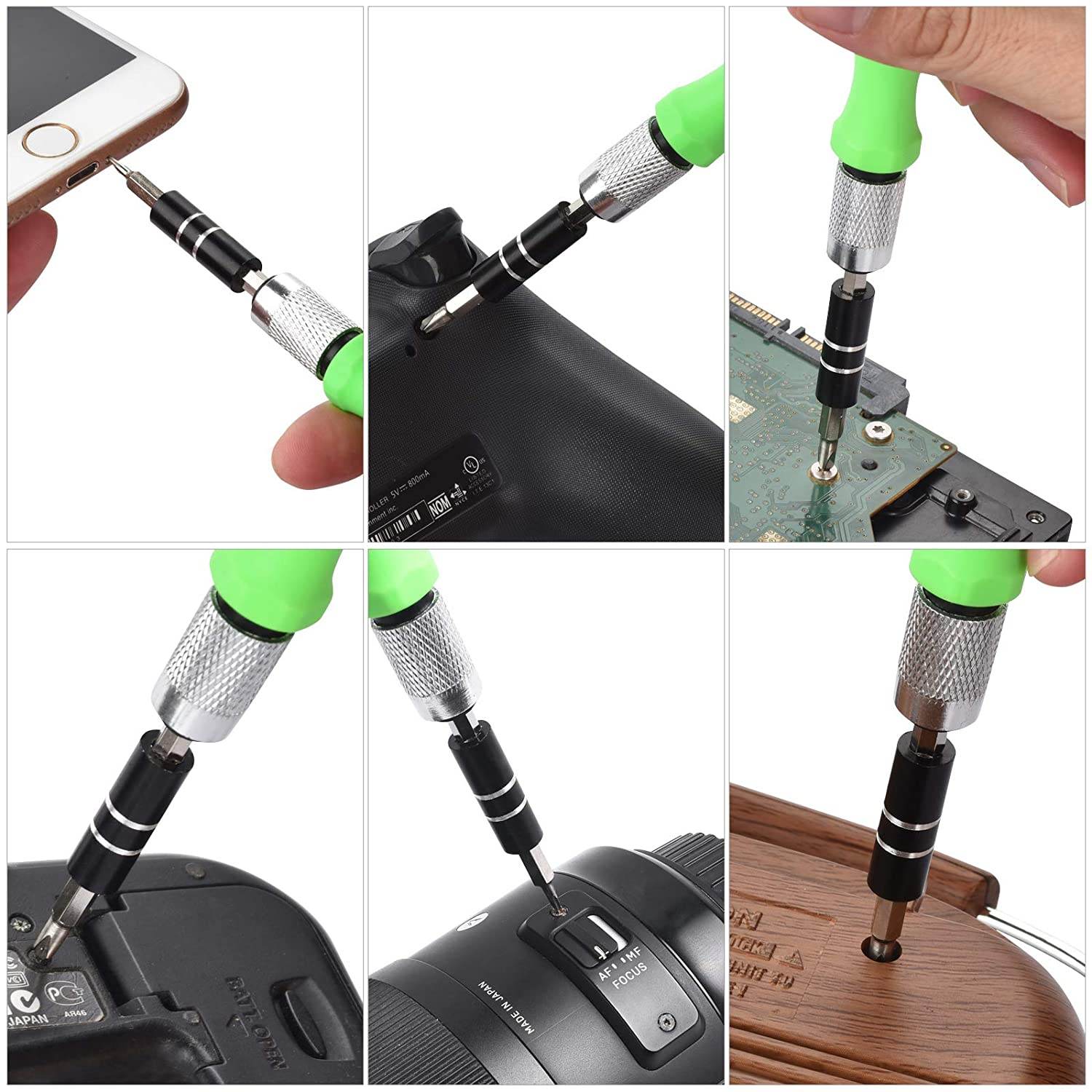 32 In 1 Mini Screwdriver Bits Set With Magnetic Flexible Extension Rod - 9XShoppy