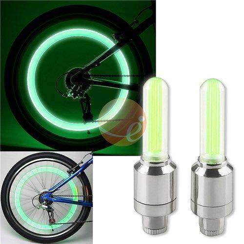 Led Flash Light Lamp Tyre Wheel Valve Sealing Caps - 9XShoppy