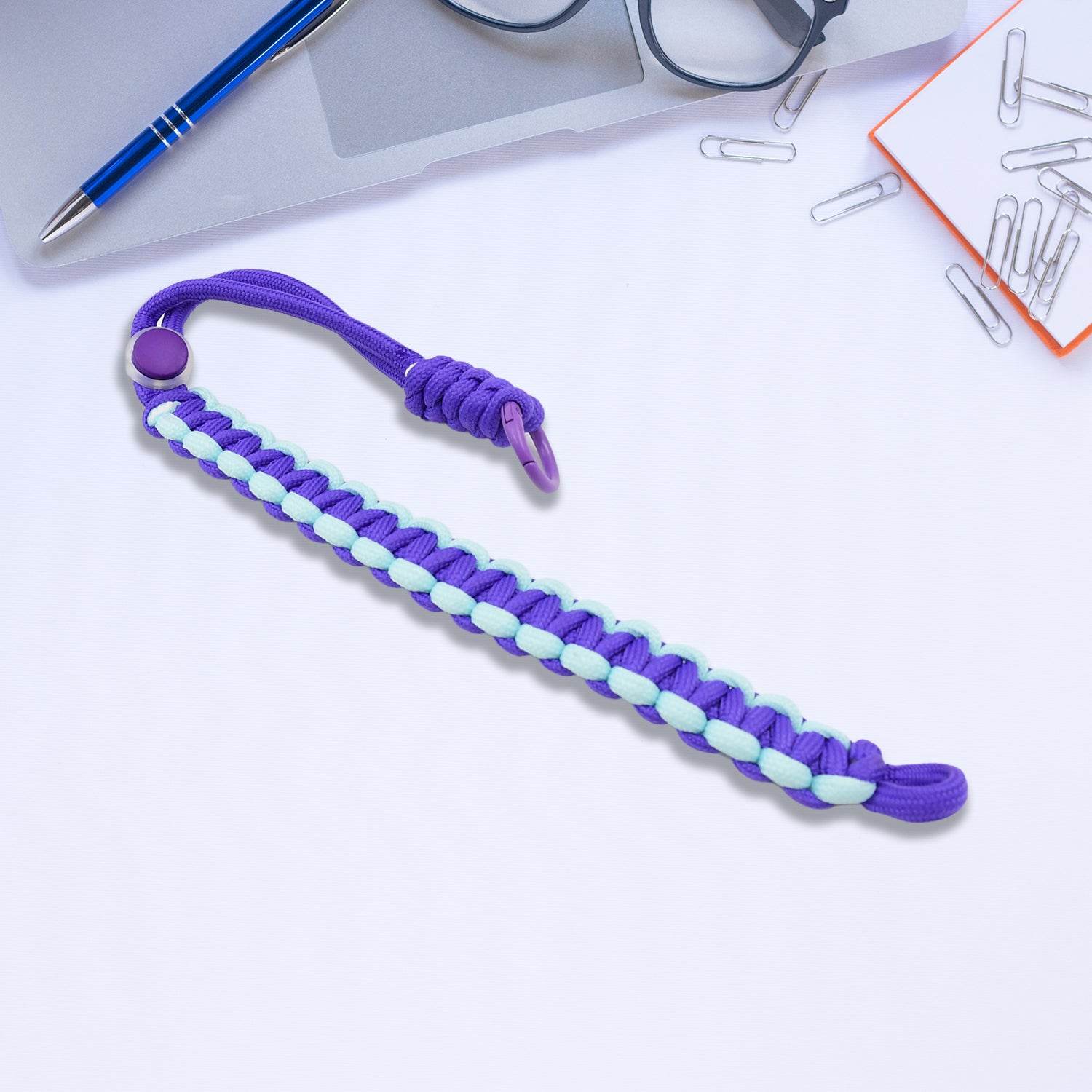 Multipurpose Adjustable Hand Wrist Strap Lanyardwith Cellphone Phone Strap (1 Pc 15 Inch Multicolor) - 9XShoppy