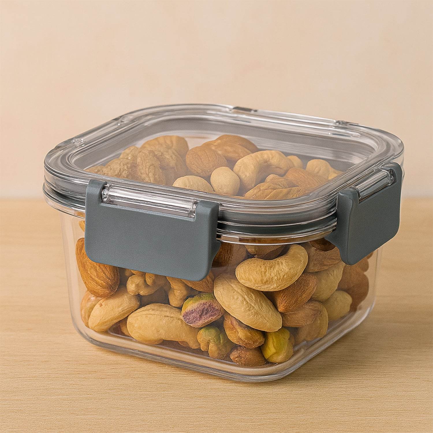 Apex Press N Lock Airtight Food Storage Container Set (2pc450ml) Approx - 9XShoppy