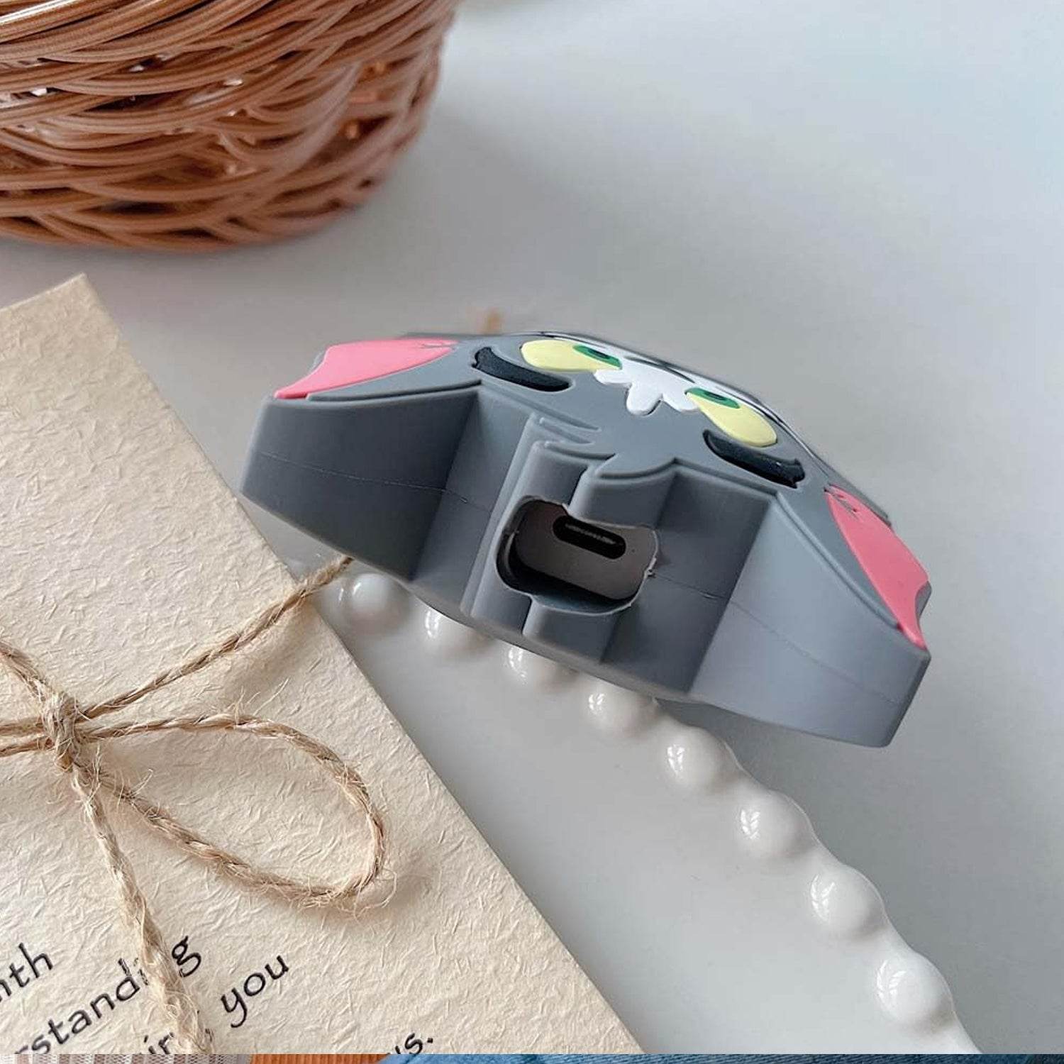 Cartoon Character Silicon Charger Case Cover For Ip 18-20w (Mix Design 1 Pc) - 9XShoppy
