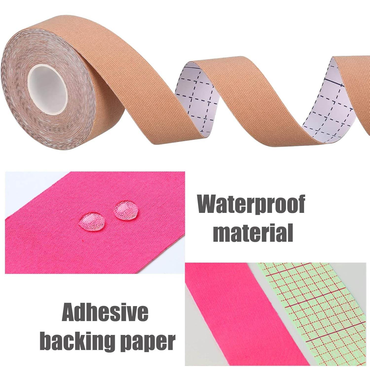 Face Lifting Tape Myofascial Face Tightening Tape 2.5 Cm X 5 M Approx (1 Pc) - 9XShoppy