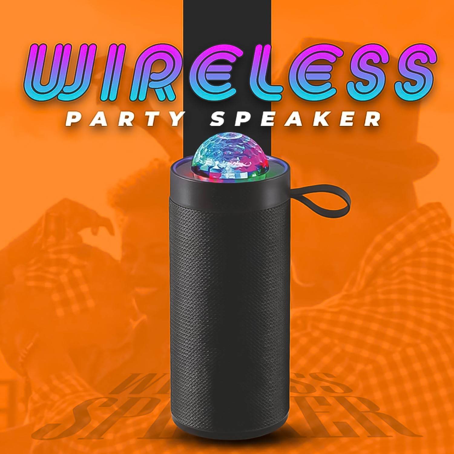 3D Disco Light Sound Bluetooth Speaker - 9XShoppy