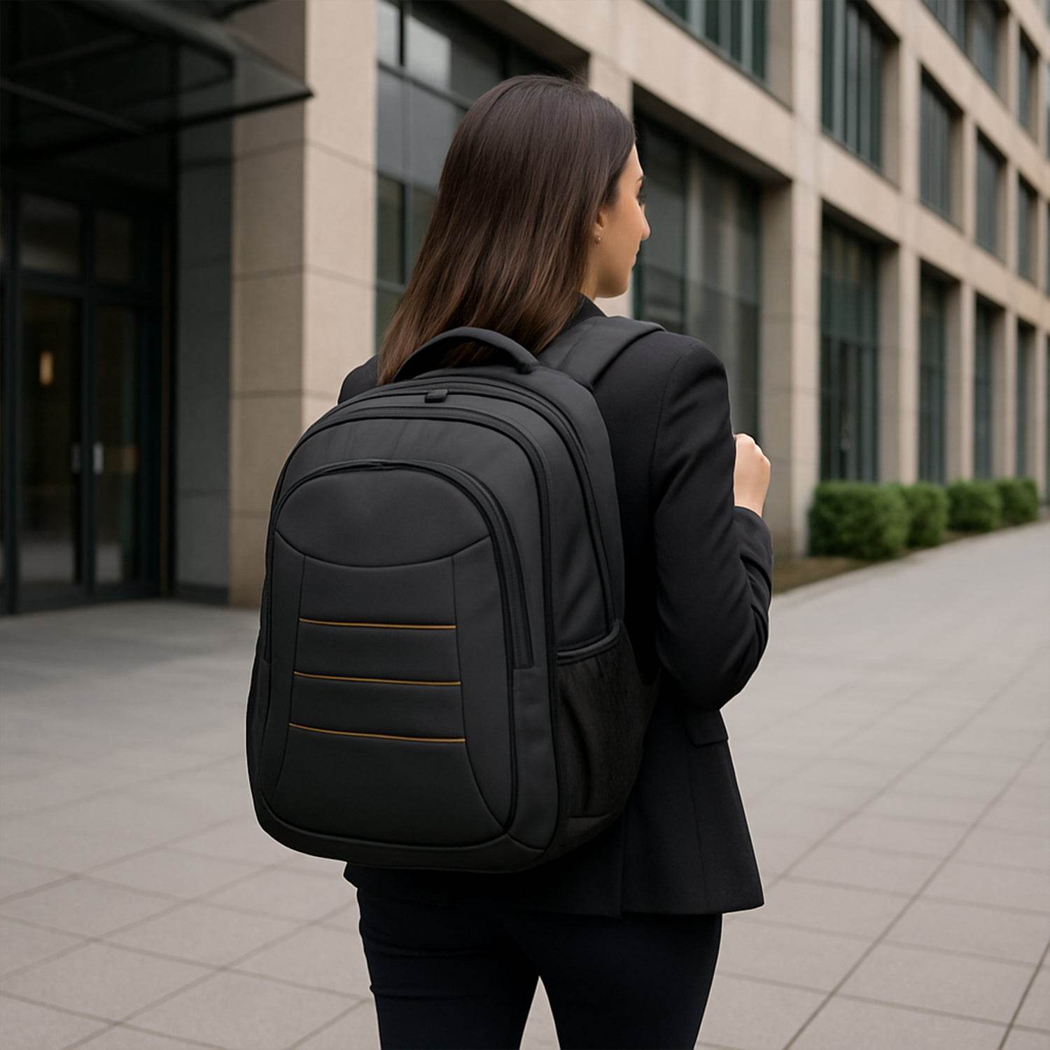 Polyester Black Laptop Bag - 9XShoppy