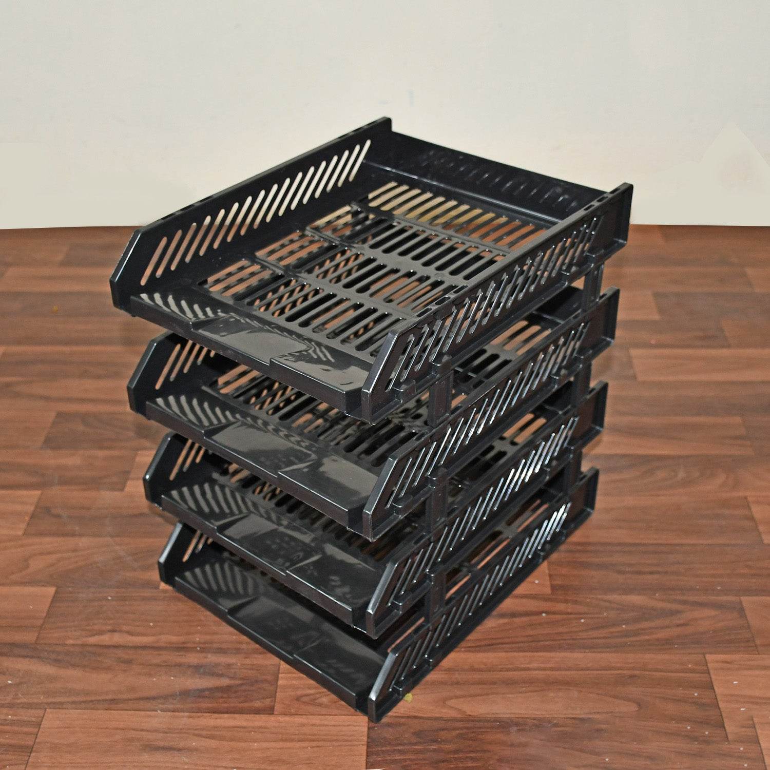 8865 File Cabinets Storage Rack Magazine Newspaper Rack Filing Cabinet Four-layer File Rack Stacking Rack Desktop File Storage Rack Office Data File Rack Drawer Type Classification Cabinet Desktop File Holder Organizer For Office (4 Layer) - 9XShoppy