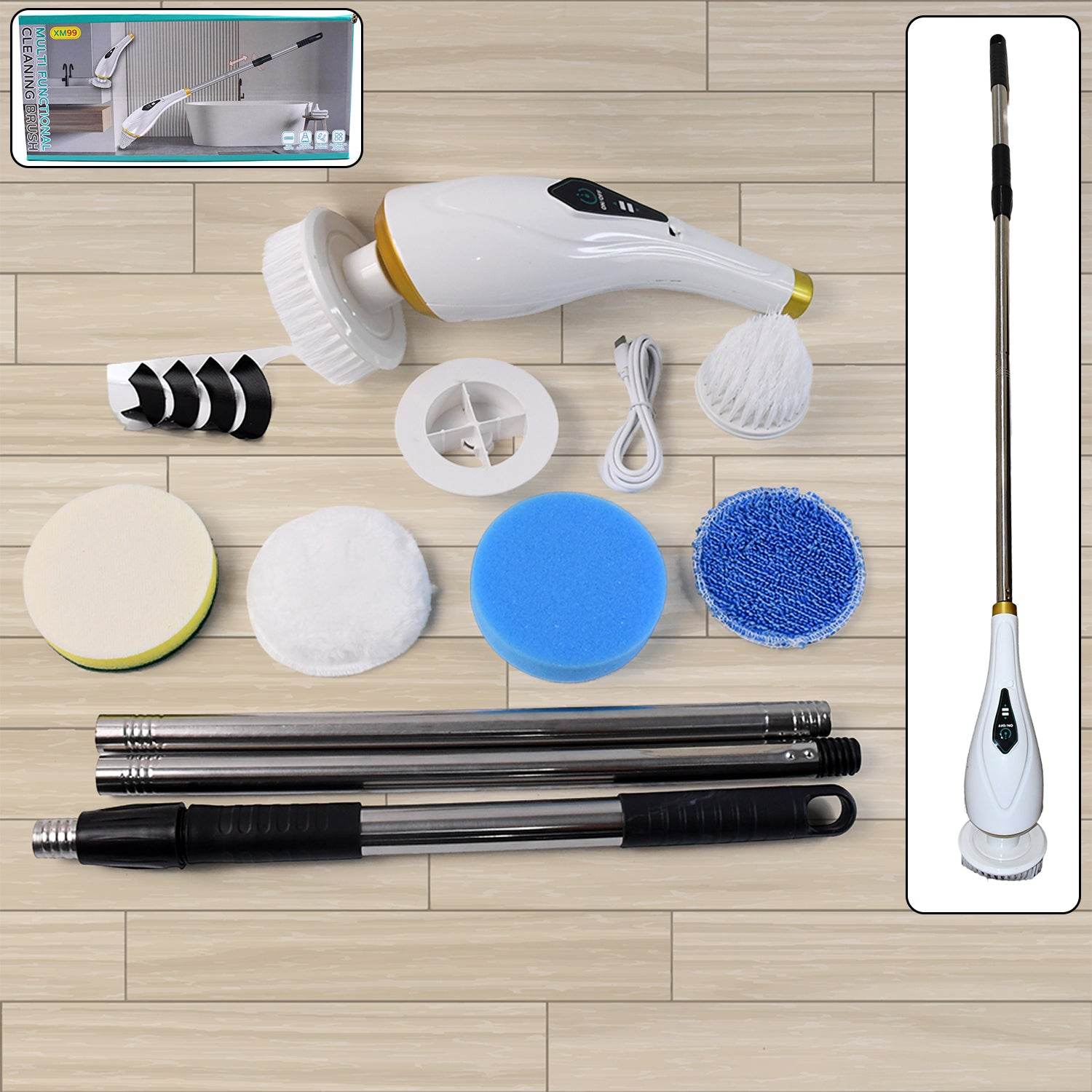 Electric Spin Scrubber (11 In 1) - 9XShoppy