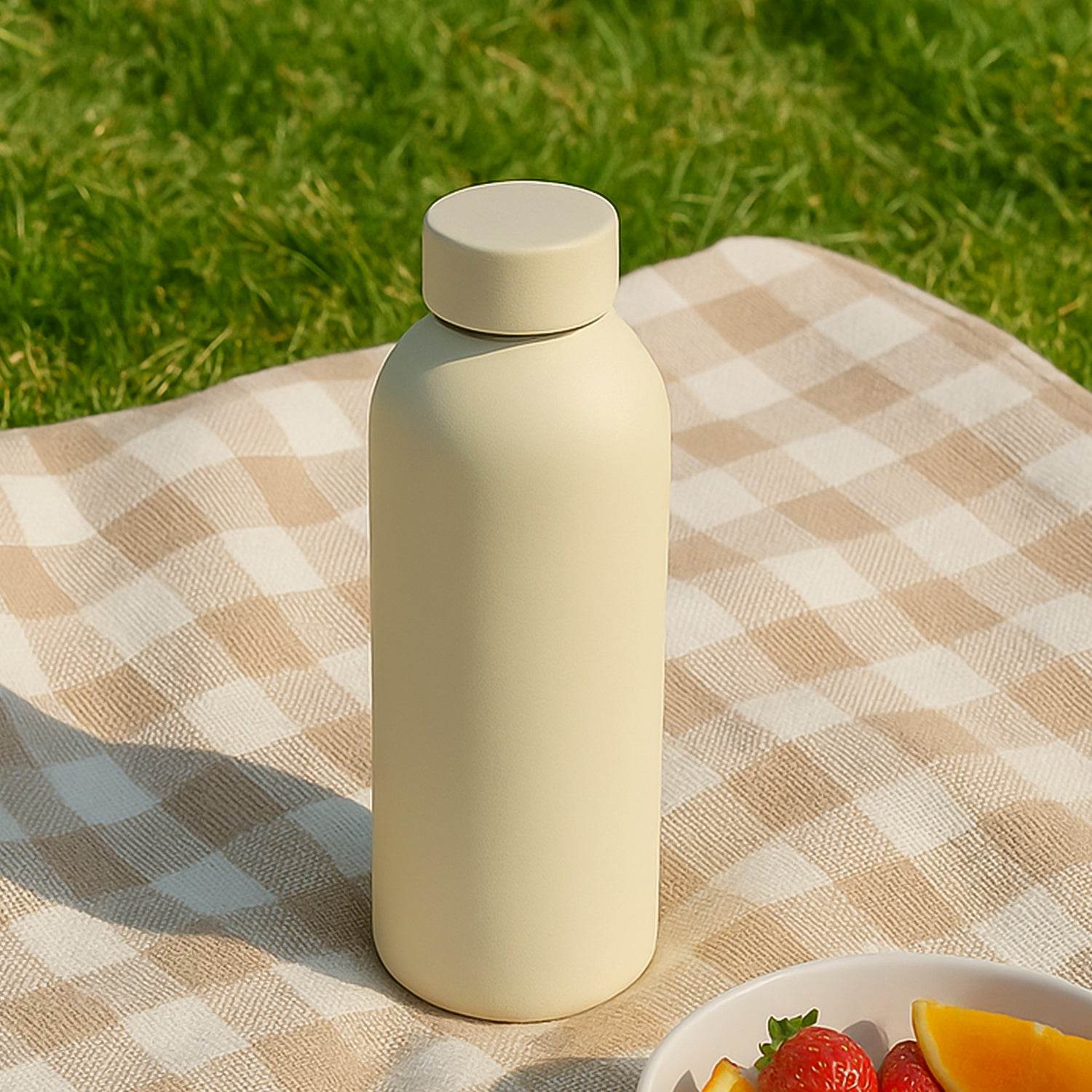 Stainless Steel Double Wall Vacuum-insulated Drink Water Bottle (Mix Color 500 Ml Approx) - 9XShoppy