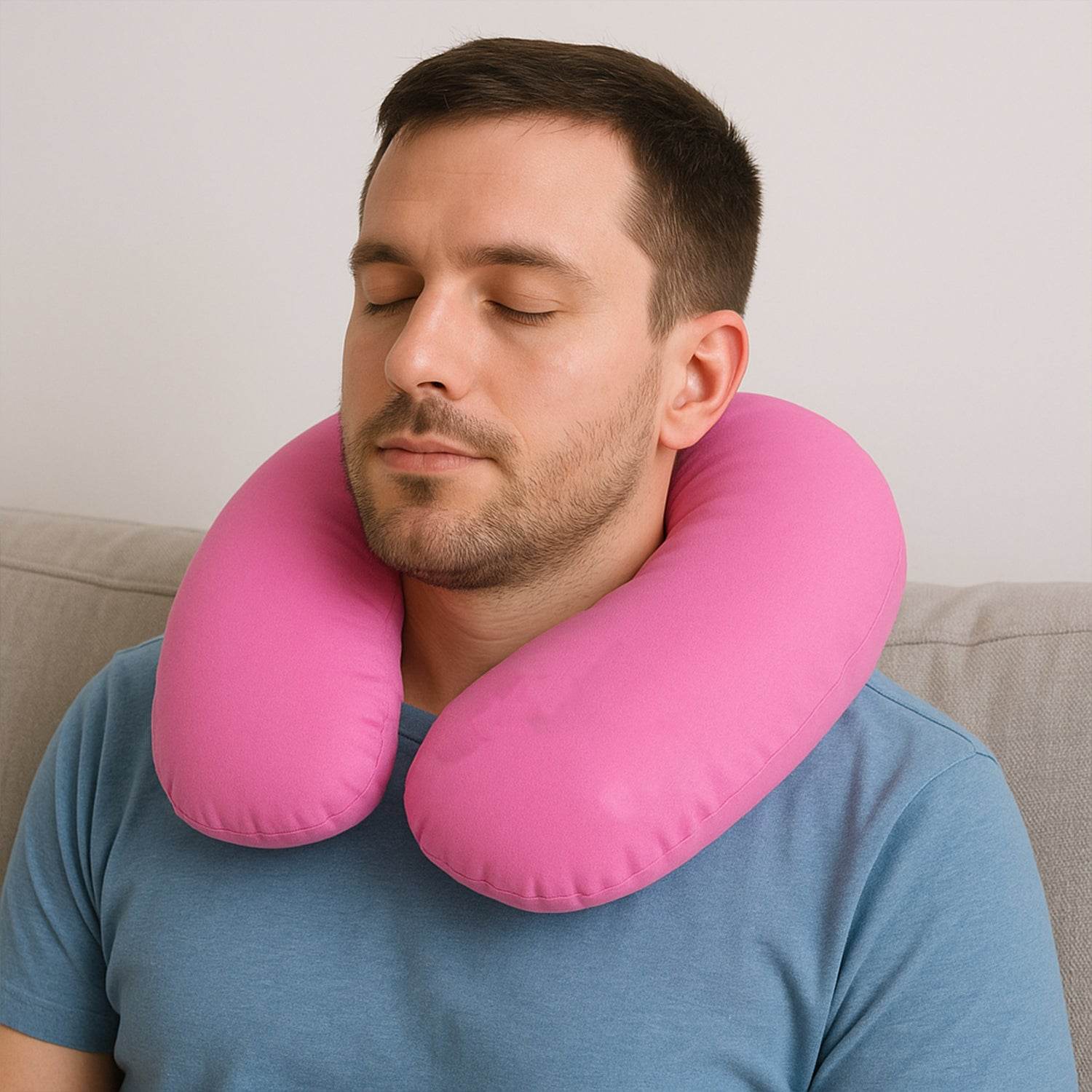 U-shape Neck Travel Pillow (1 Pc) - 9XShoppy