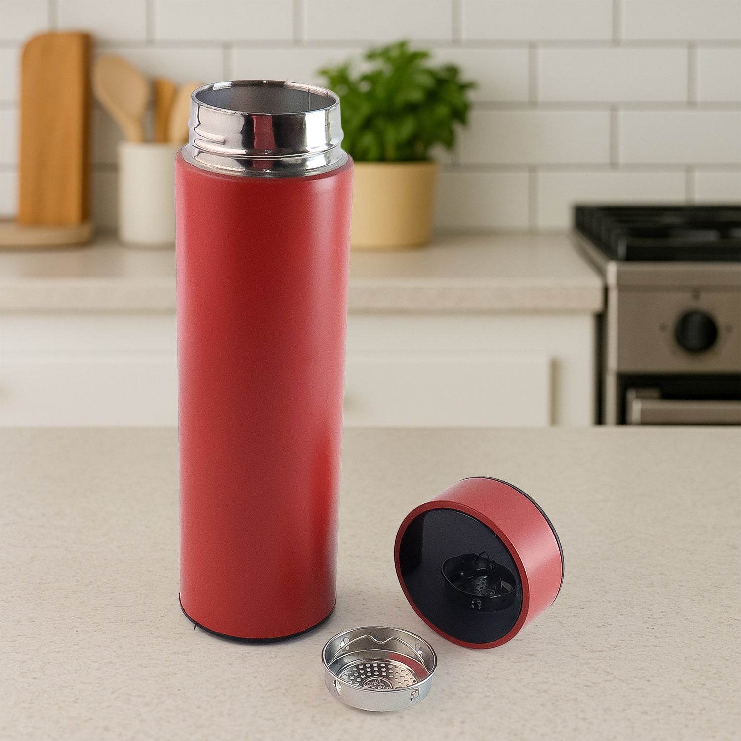 Red Vacuum Insulated Water Bottle (1 Pc 500ml) - 9XShoppy