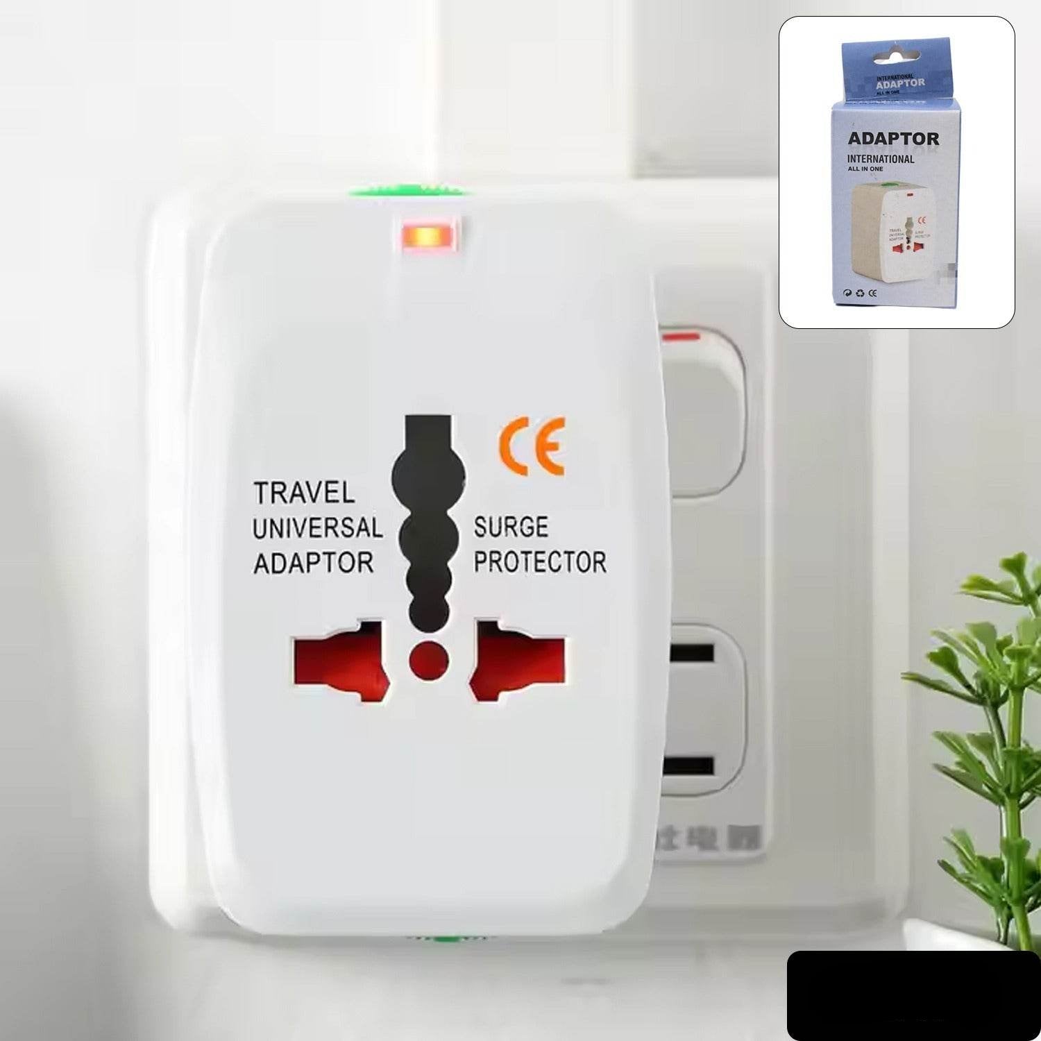 Universal Travel Adapter With Dual Usb Charger Ports - International Multipurpose - 9XShoppy