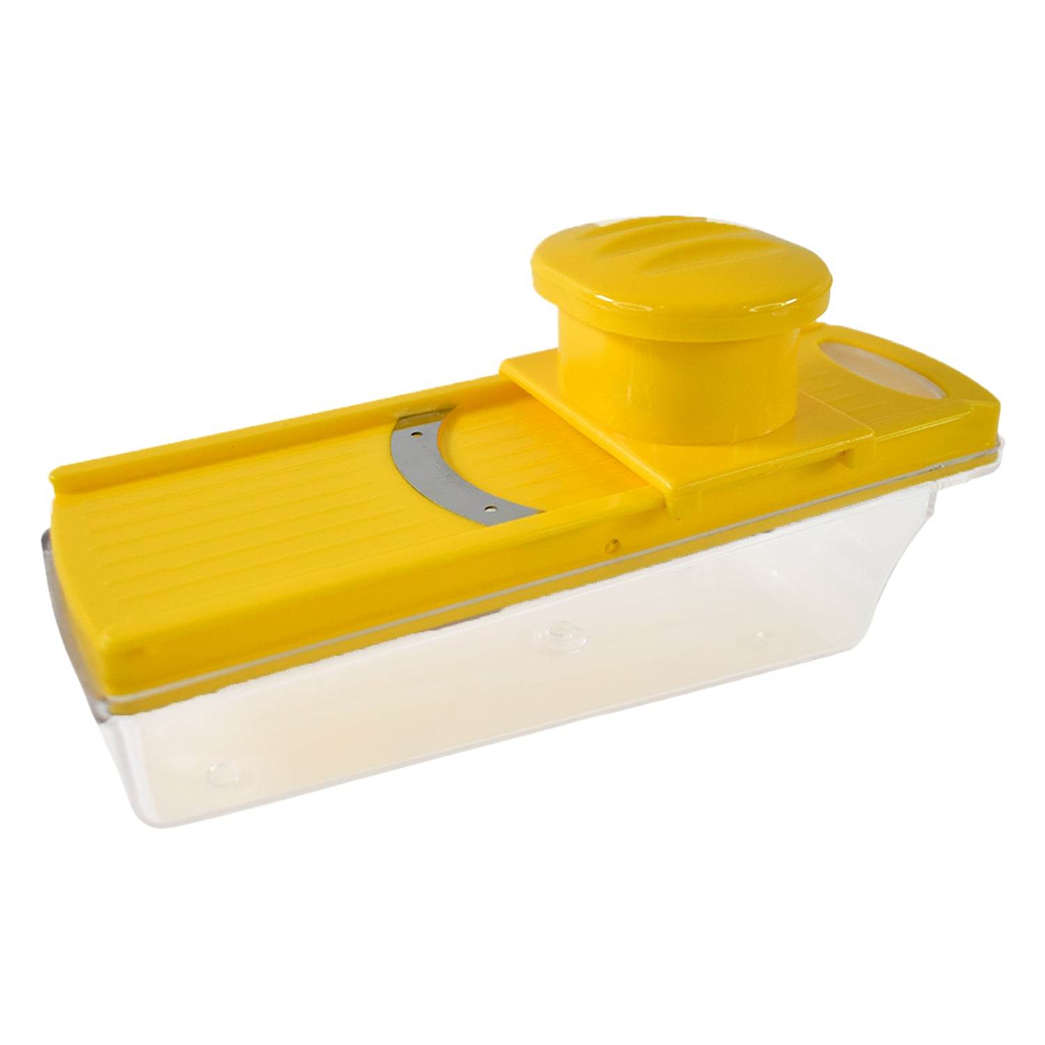 Big Multipurpose Vegetable And Fruit Slicer (Yellow 1 Pc) - 9XShoppy