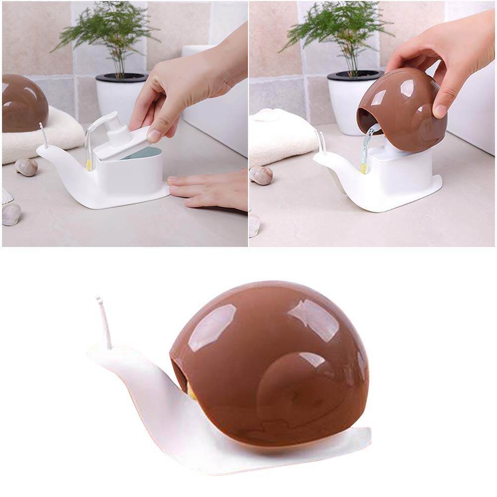 Portable Snail Shape Liquid Soap Dispenser - 9XShoppy