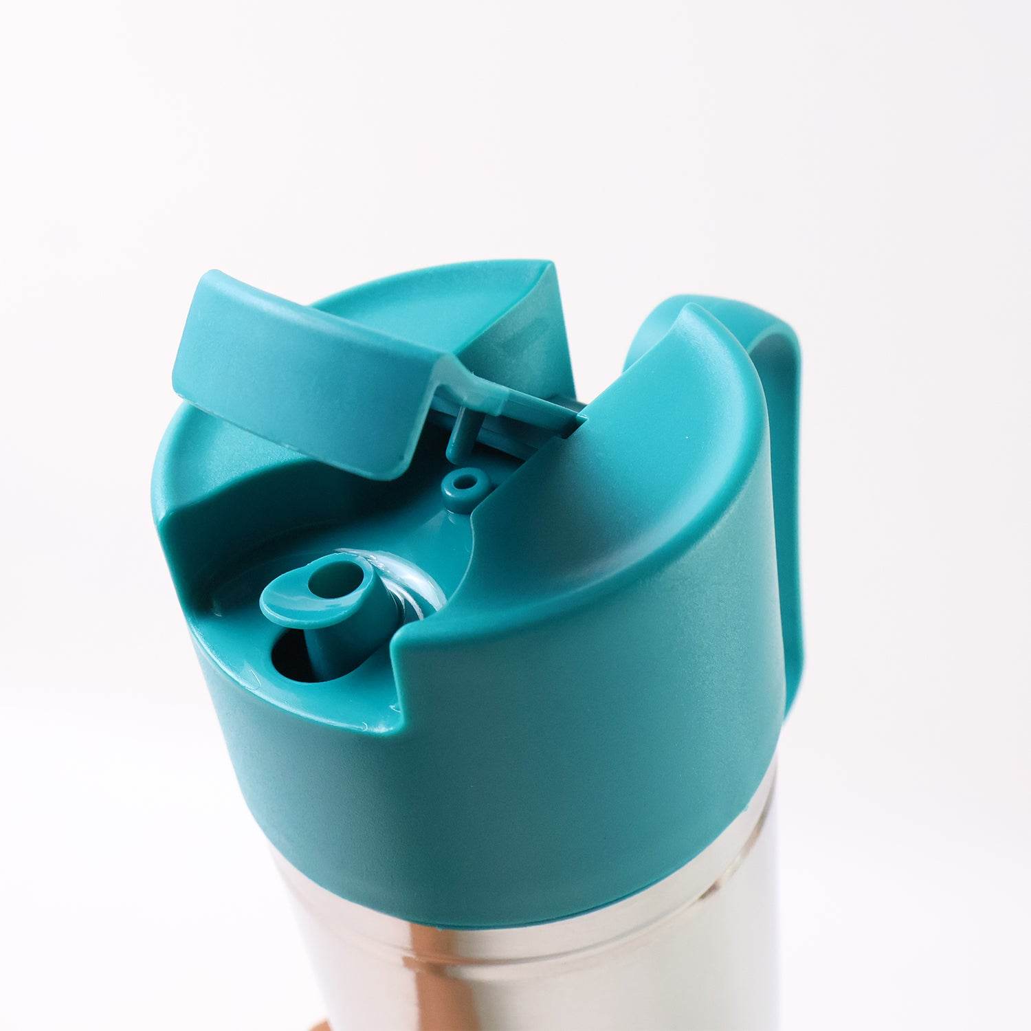 Stainless Steel Fresh Oil Pourer Bottle With Flip Lid And Handle Approx 1000ml (1 Pc) - 9XShoppy