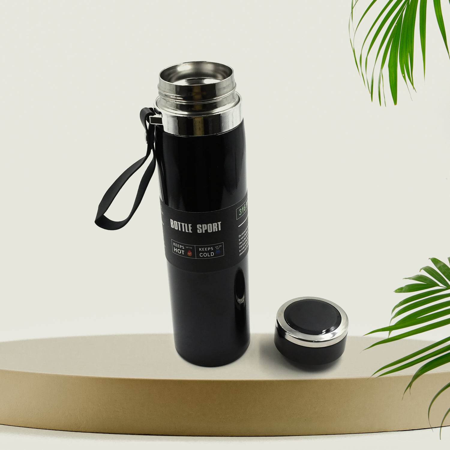 6582 Double Stainless Steel Wall Flask Vacuum Insulated Water Bottle - 9XShoppy