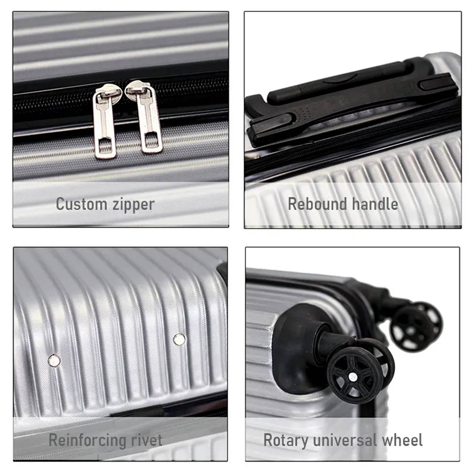 Trolley Bag Big And Small Suitcase Bag For Men Women Use Bag ( Set Of 2 ) - 9XShoppy