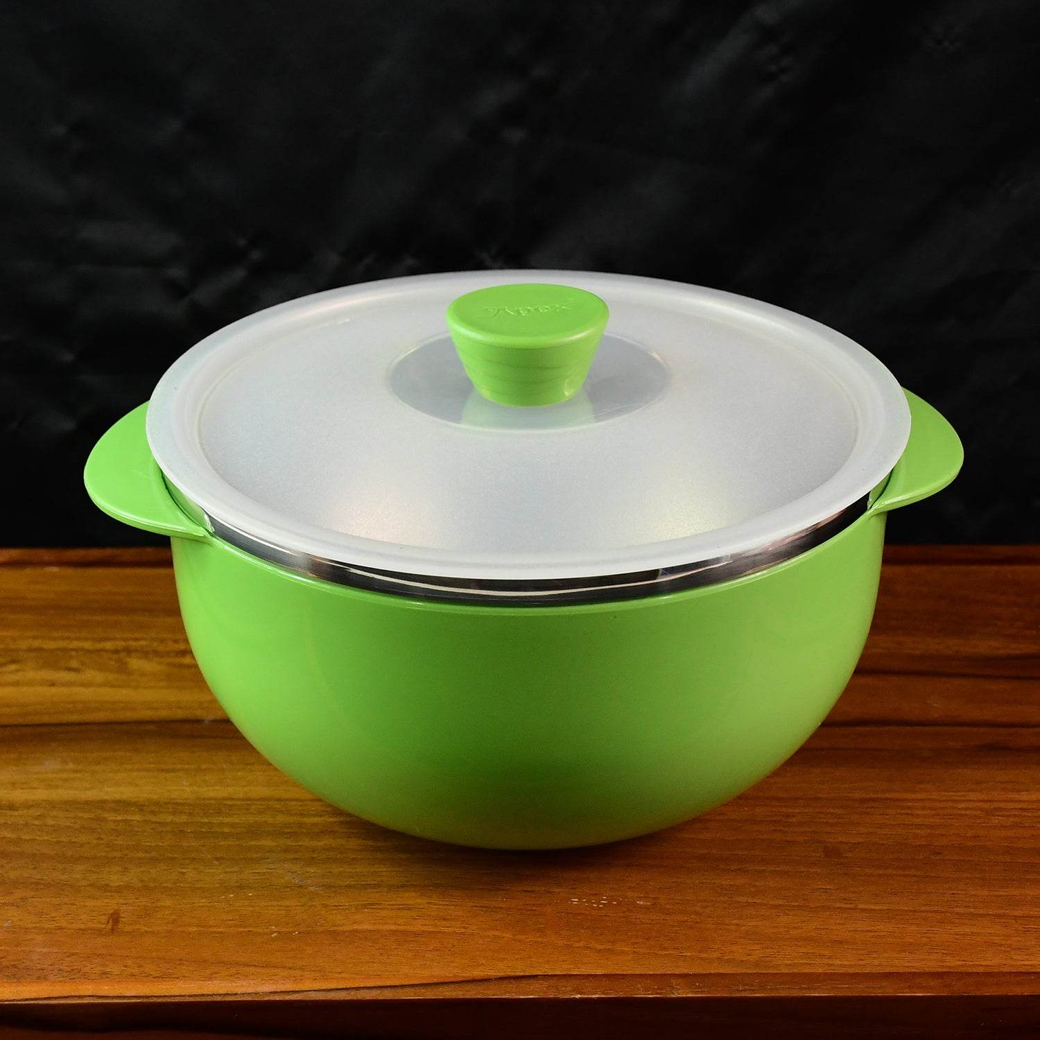 Apex 2200ml Microwave-safe Plastic Serving Bowl With Lid (1 Pc) - 9XShoppy