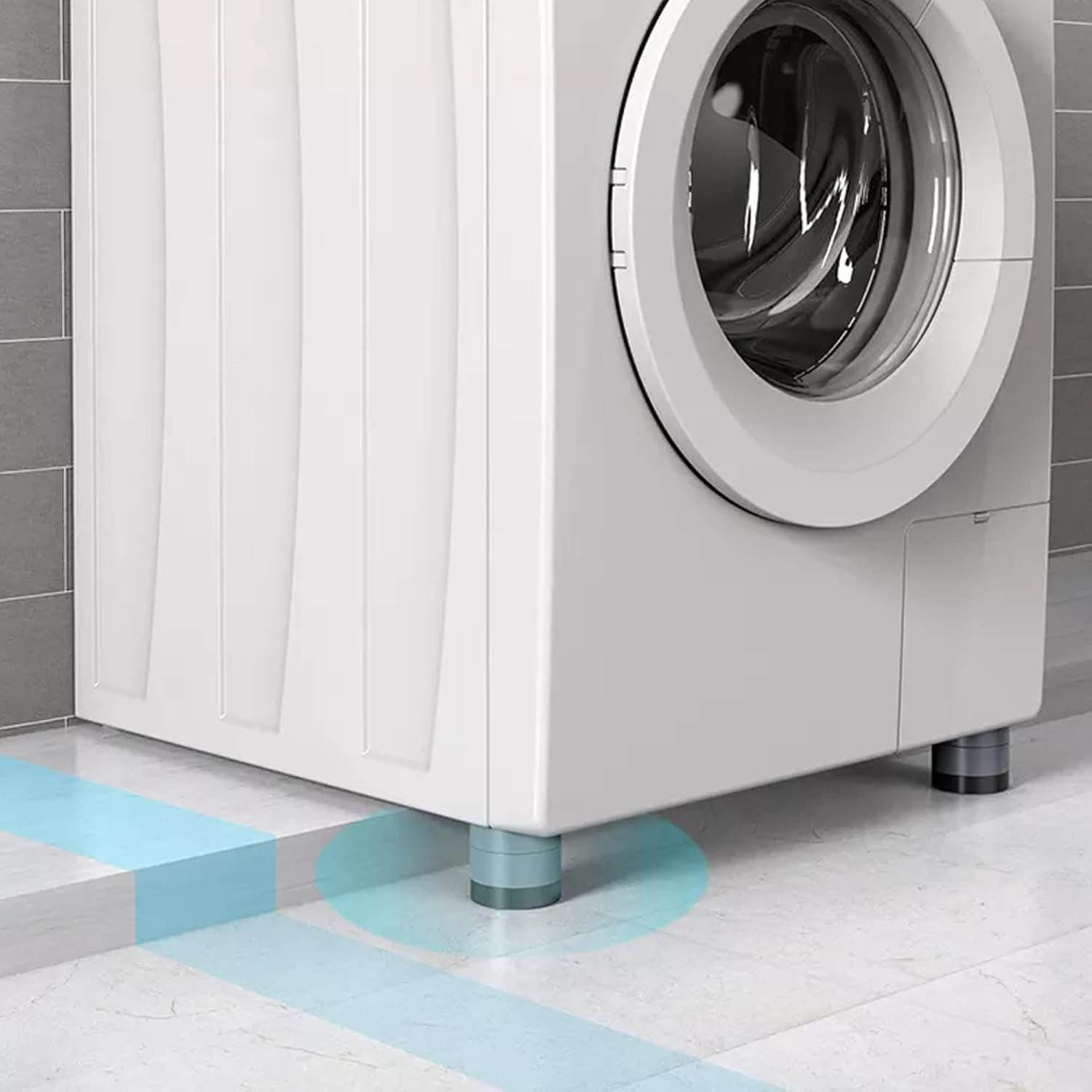 Round Washing Machine Support Pad (4 Pcs Set) - 9XShoppy
