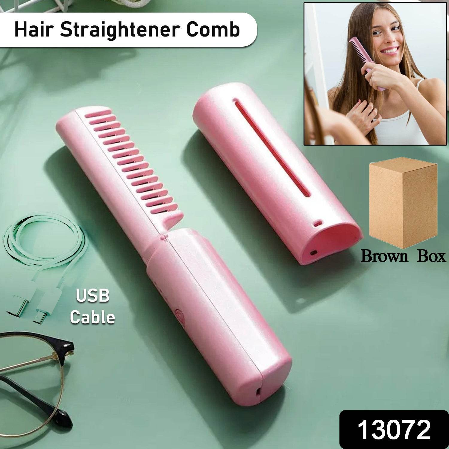 Rechargeable Mini Hair Straightener - 9XShoppy
