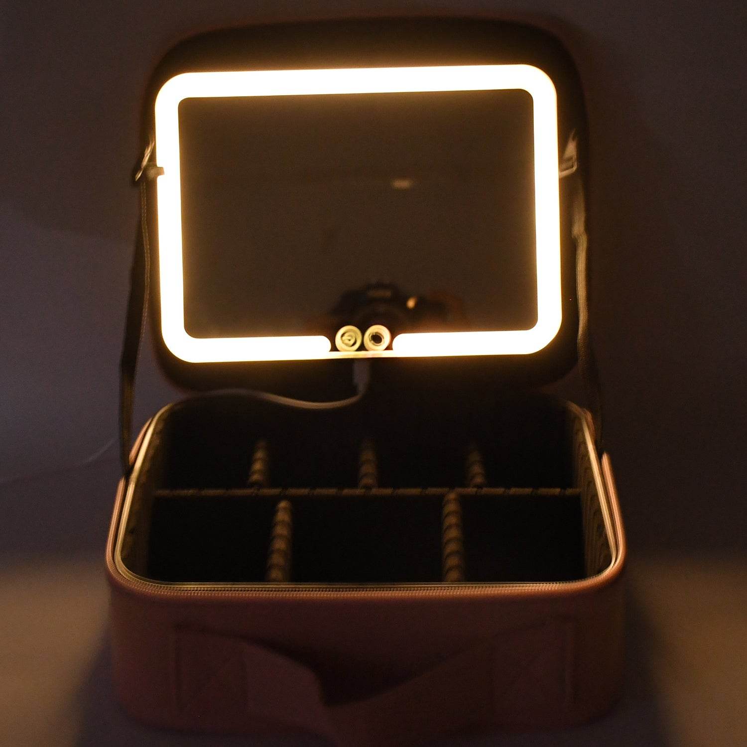 Premium Led Light Makeup Organizer Box - 9XShoppy