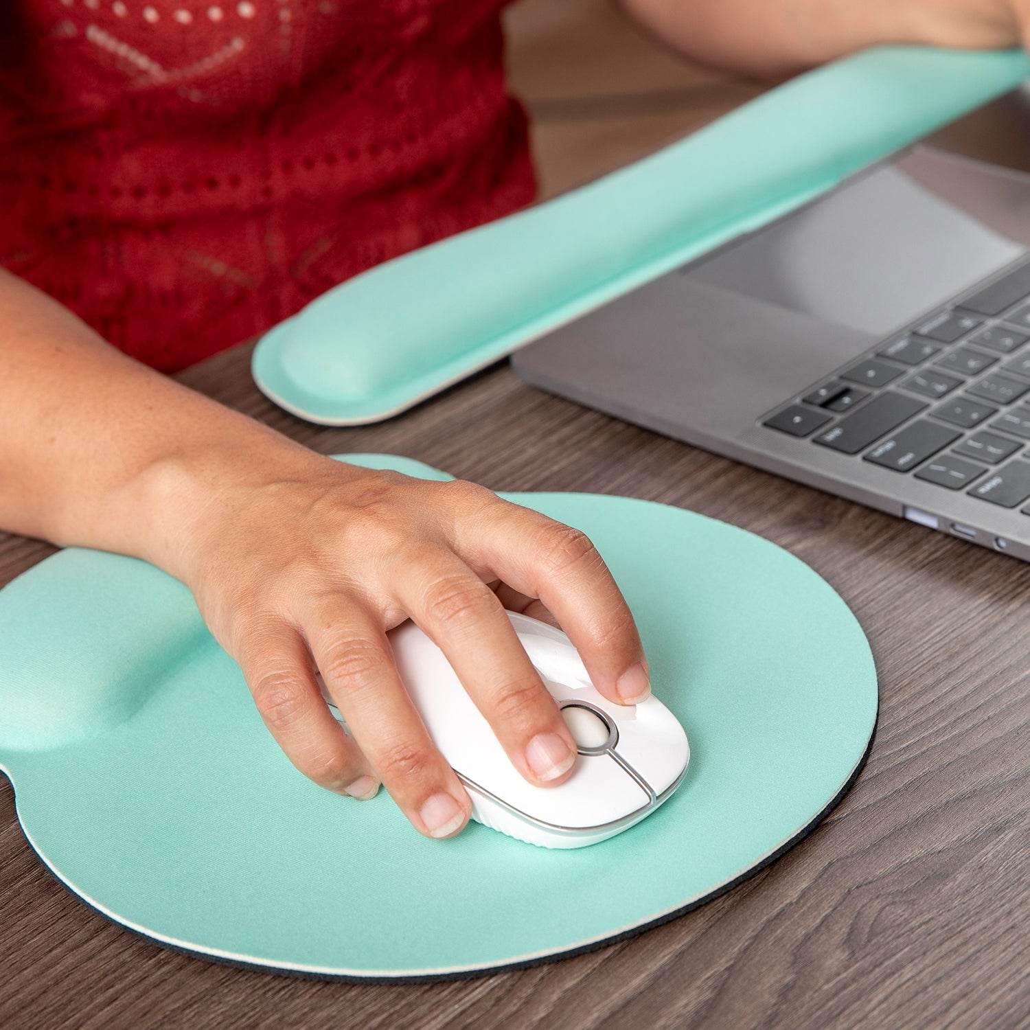 6161a Wrist S Mouse Pad Used For Mouse While Using Computer. - 9XShoppy