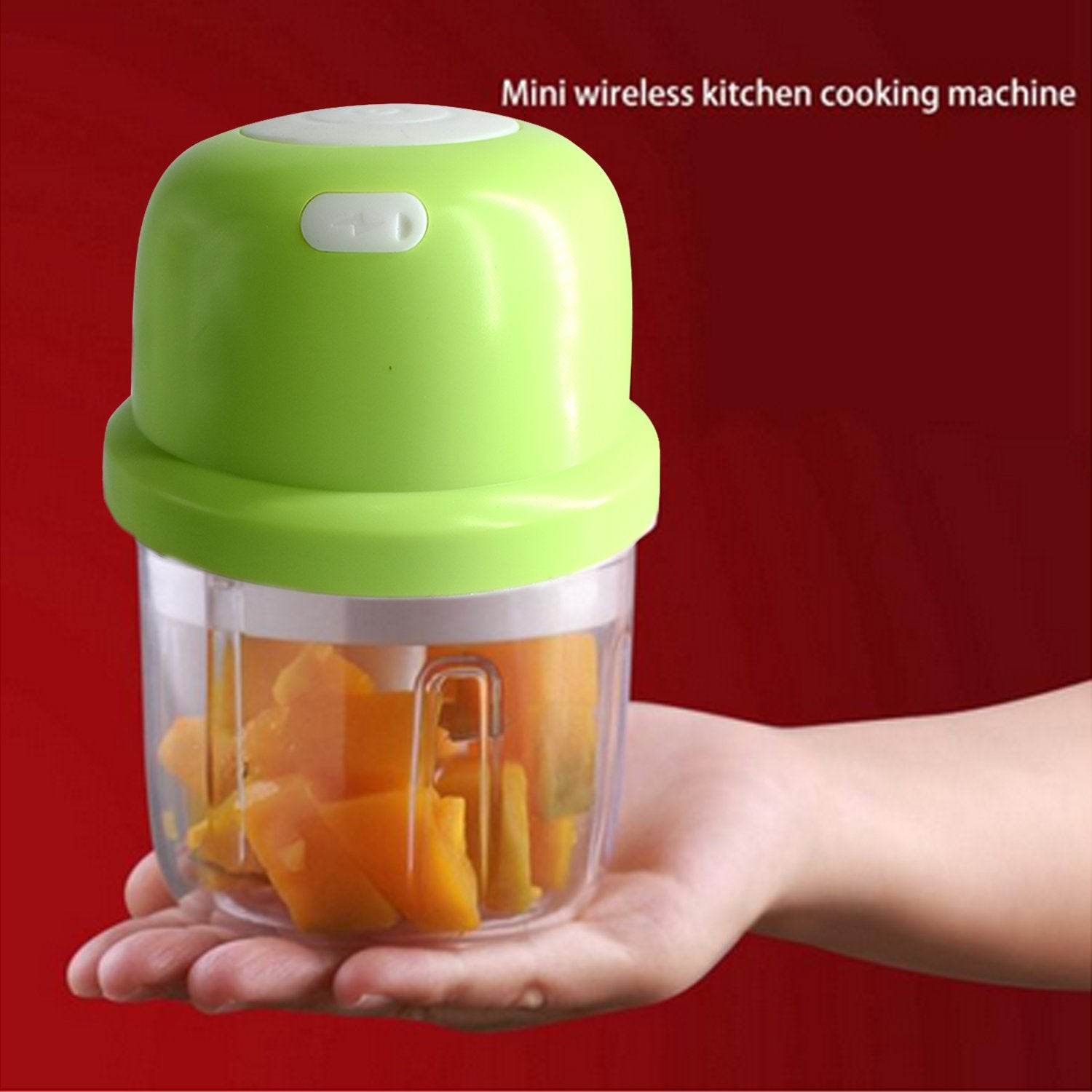 Portable Usb Rechargeable Electric Chopper - 9XShoppy