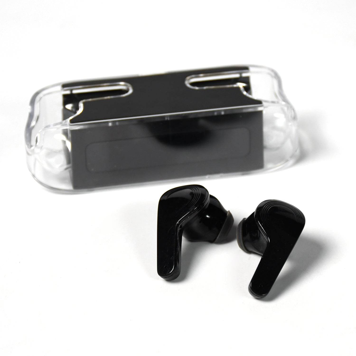 6705 Earphones With Touch Control Black Bluetooth M12 Max Wireless Technology Stereo Sound Made With High-end Material - 9XShoppy