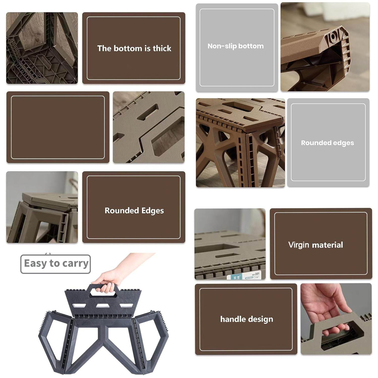 Supermom Comfort Multi-purpose Folding Stool - 9XShoppy