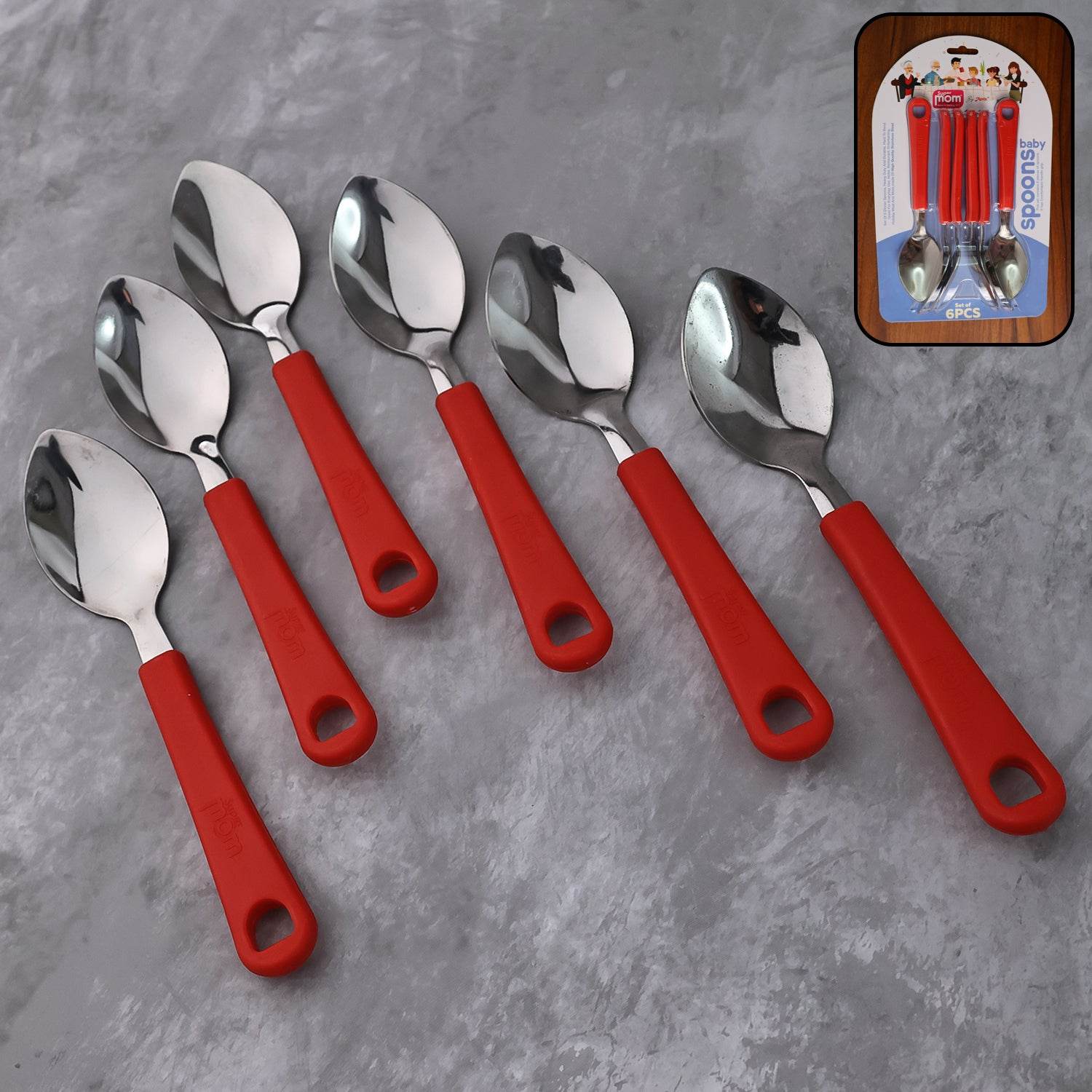 Supermom Baby Feeding Spoon (6 Pc Set) - 9XShoppy